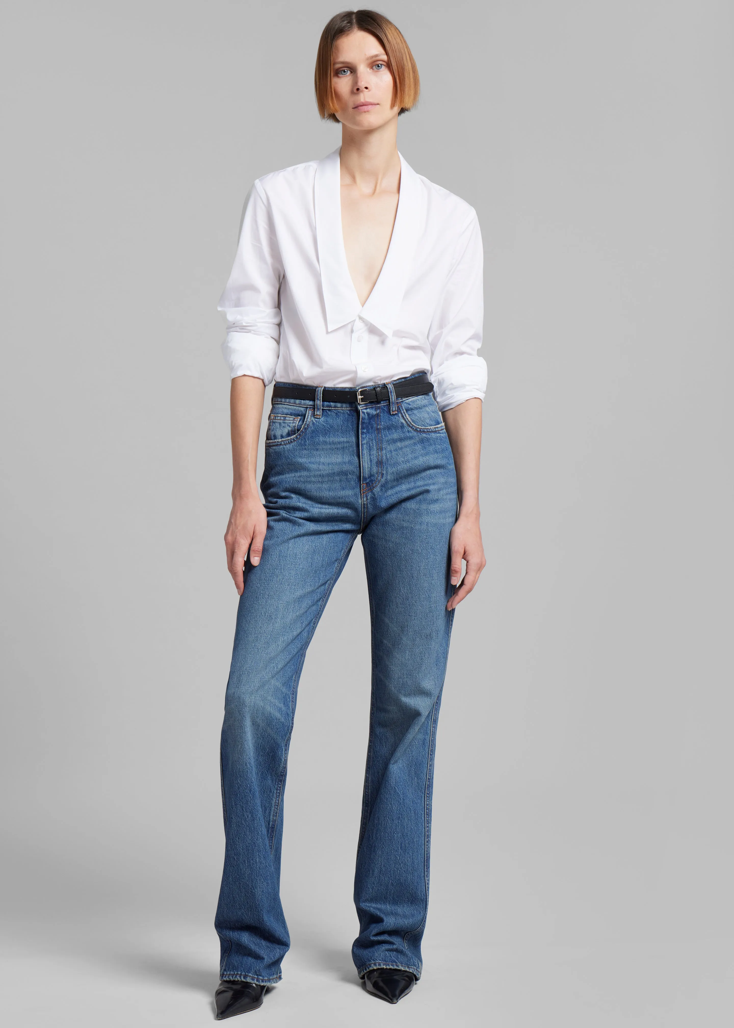 Coperni Straight Leg Denim Pants - Blue sold by Frankie Shop product image thumbnail 2
