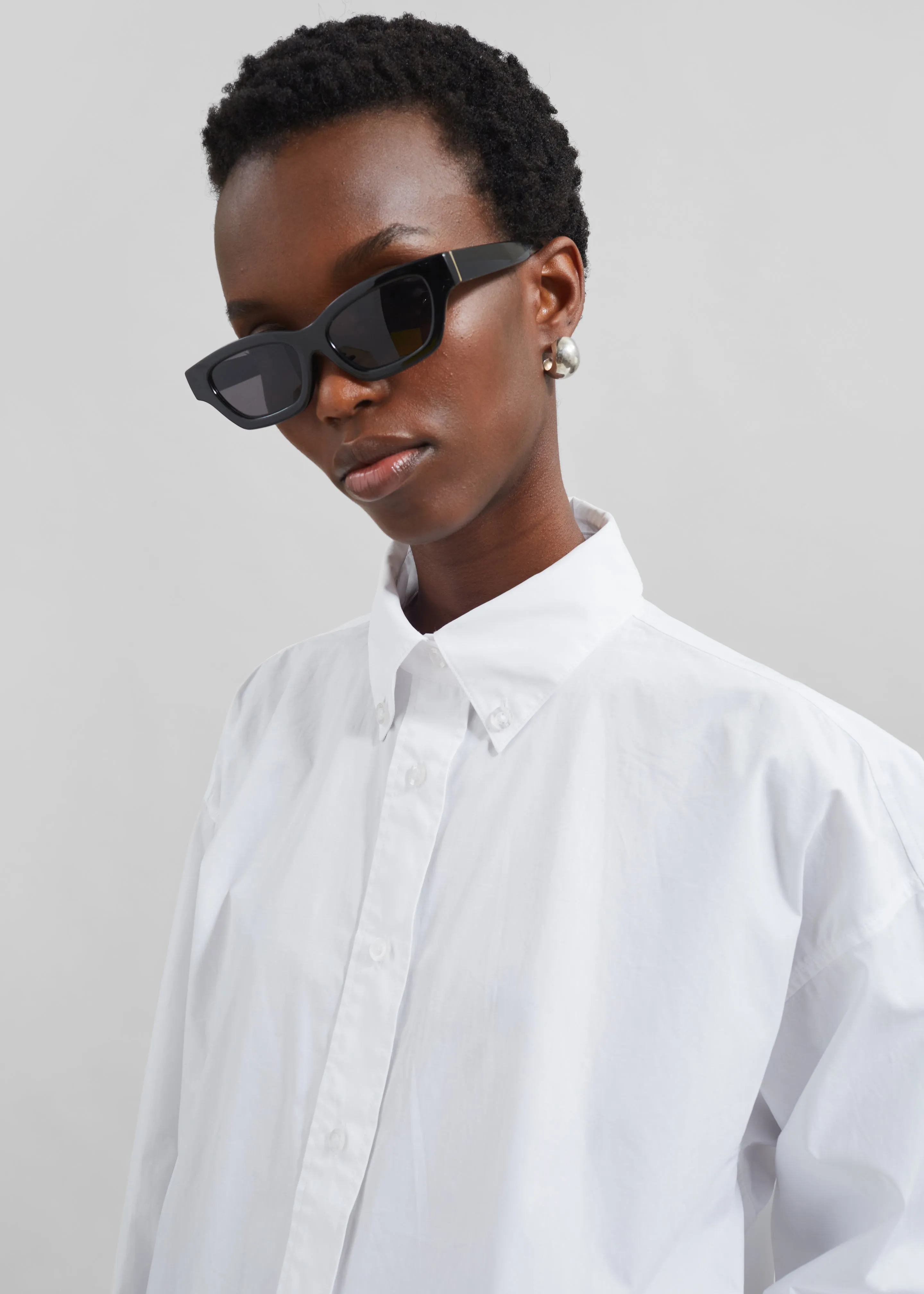 Remain Oversized Shirt - Bright White sold by Frankie Shop product image thumbnail 3