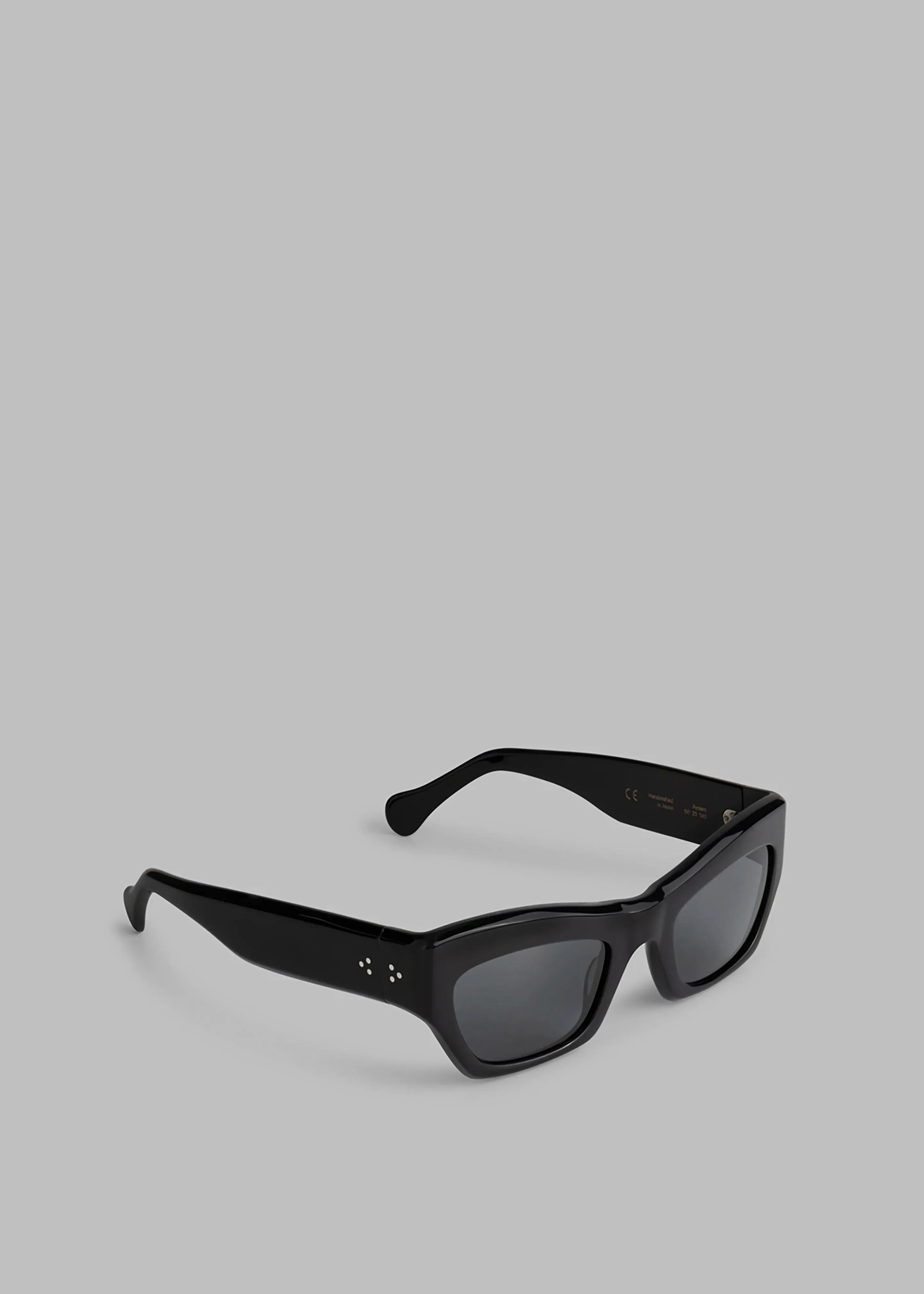 Port Tanger Ayreen Sunglasses - Black Acetate/Black Lens sold by Frankie Shop product image thumbnail 3