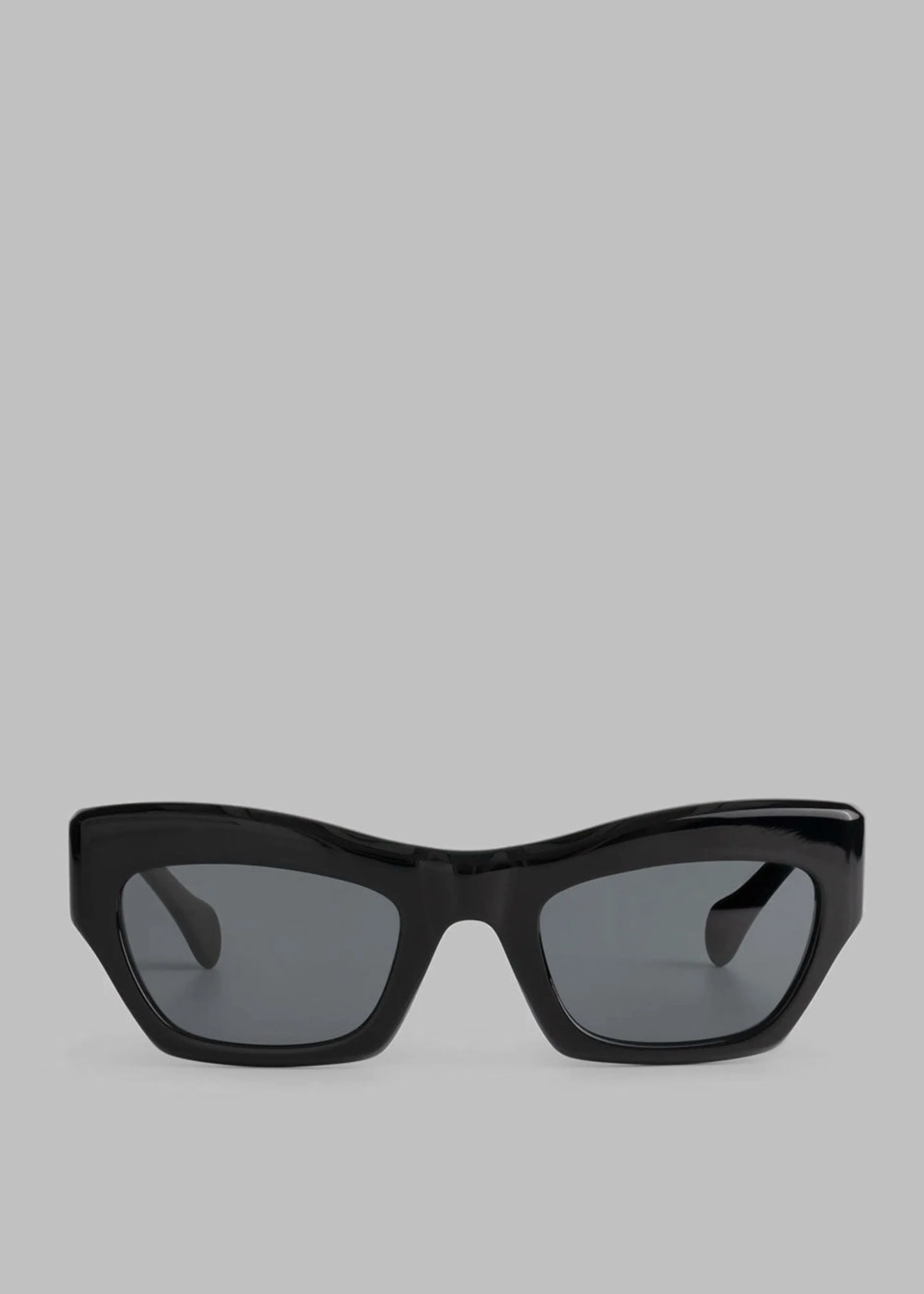 Port Tanger Ayreen Sunglasses - Black Acetate/Black Lens sold by Frankie Shop