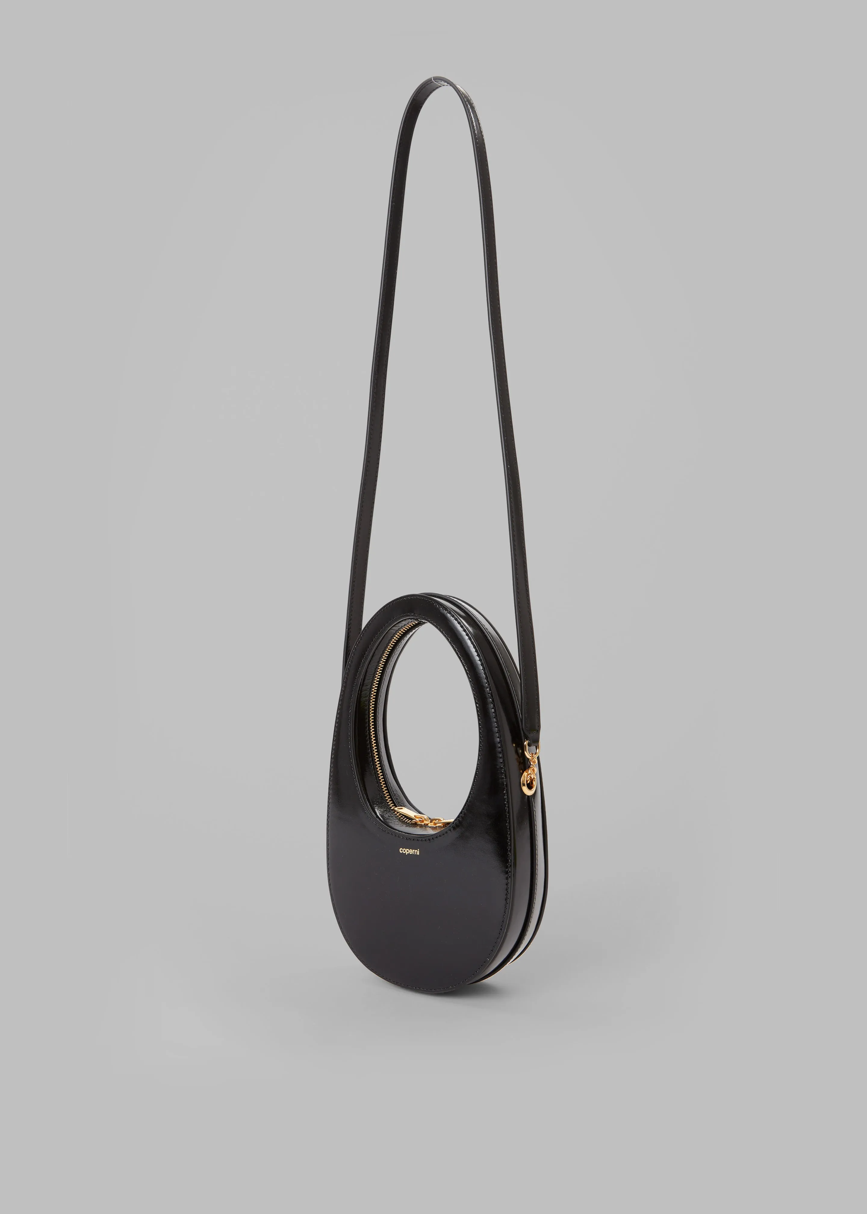 Coperni Crossbody Mini Swipe Bag - Black/Gold sold by Frankie Shop product image thumbnail 3