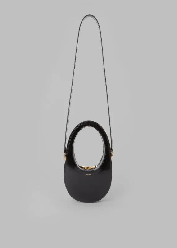 Coperni Crossbody Mini Swipe Bag - Black/Gold made by Frankie Shop