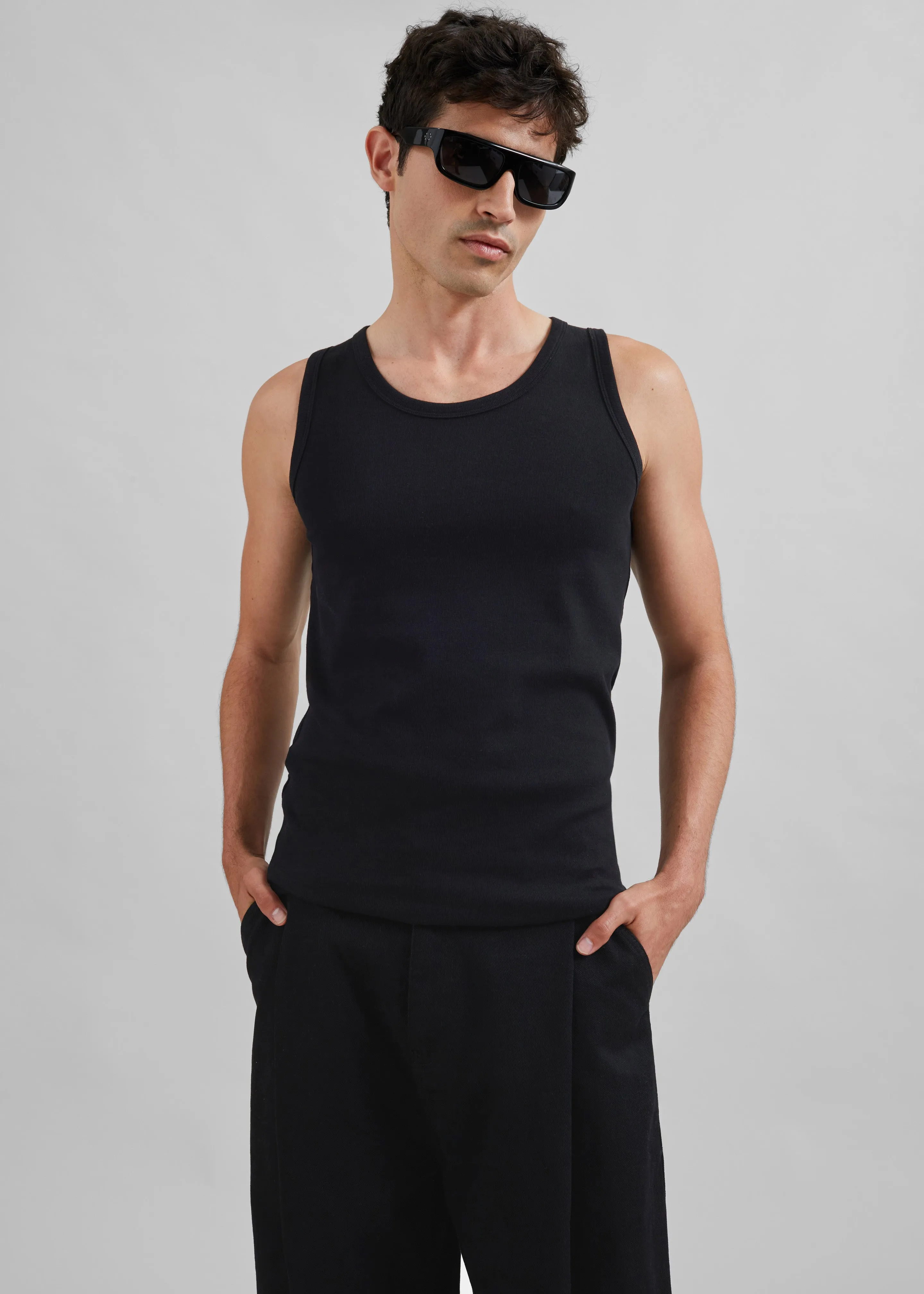 Samsøe Samsøe Salars Tank Top - Black sold by Frankie Shop product image thumbnail 4