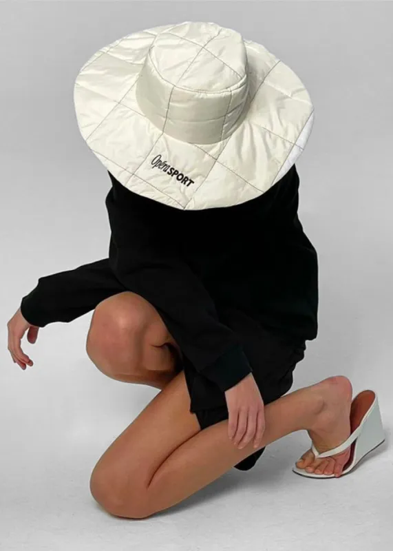 OpéraSPORT Luna Hat - Ivory sold by Frankie Shop