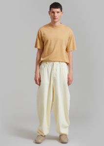 Joshua Baggy Pants - Cream sold by Frankie Shop
