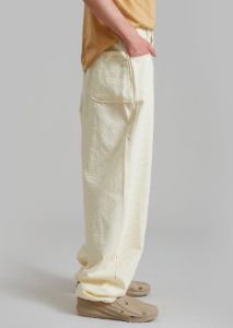Joshua Baggy Pants - Cream sold by Frankie Shop