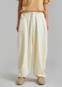 Joshua Baggy Pants - Cream sold by Frankie Shop