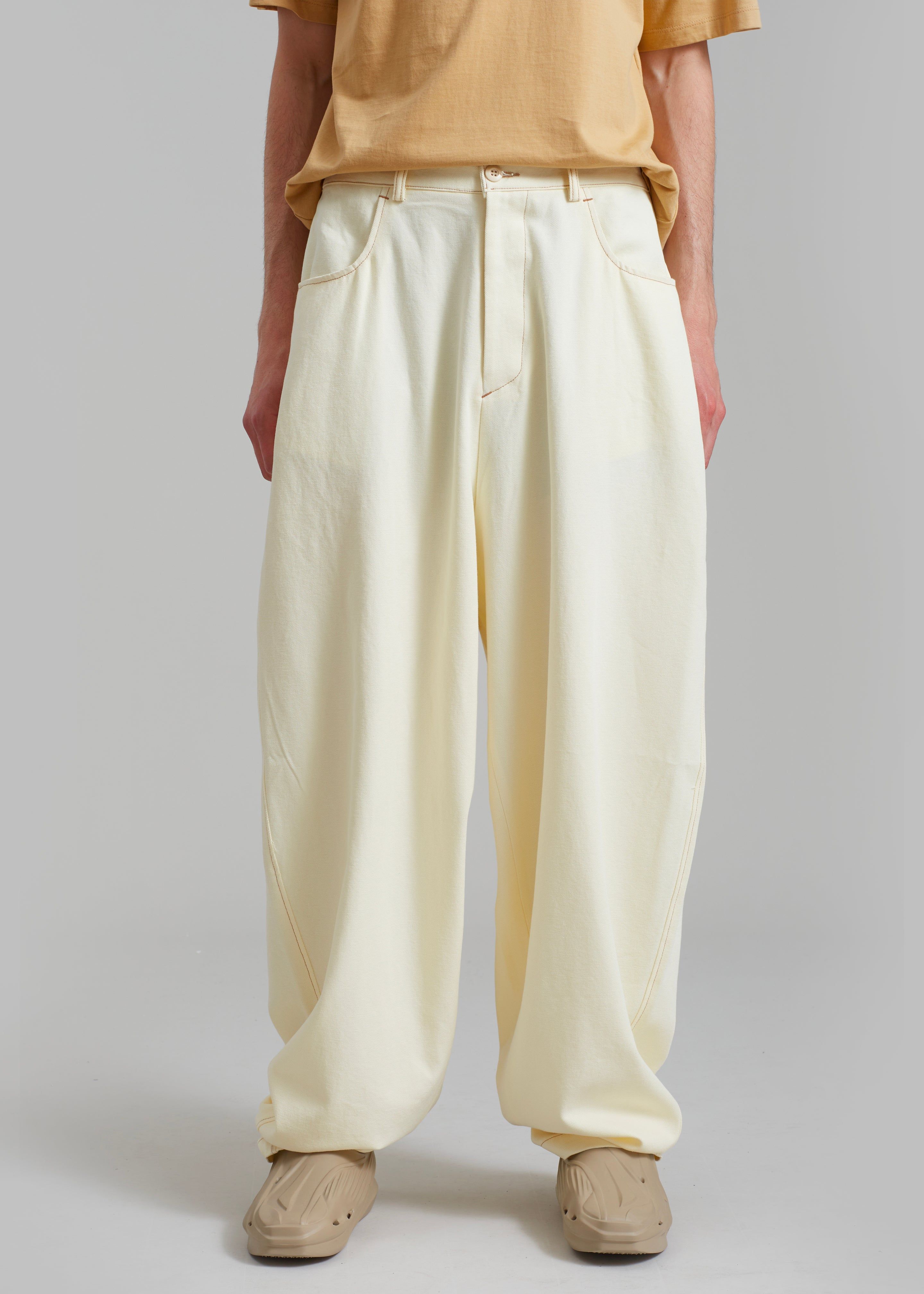 Joshua Baggy Pants - Cream sold by Frankie Shop product image thumbnail 2