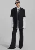 Maisie Short Sleeve Blazer - Black sold by Frankie Shop