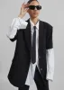 Maisie Short Sleeve Blazer - Black sold by Frankie Shop