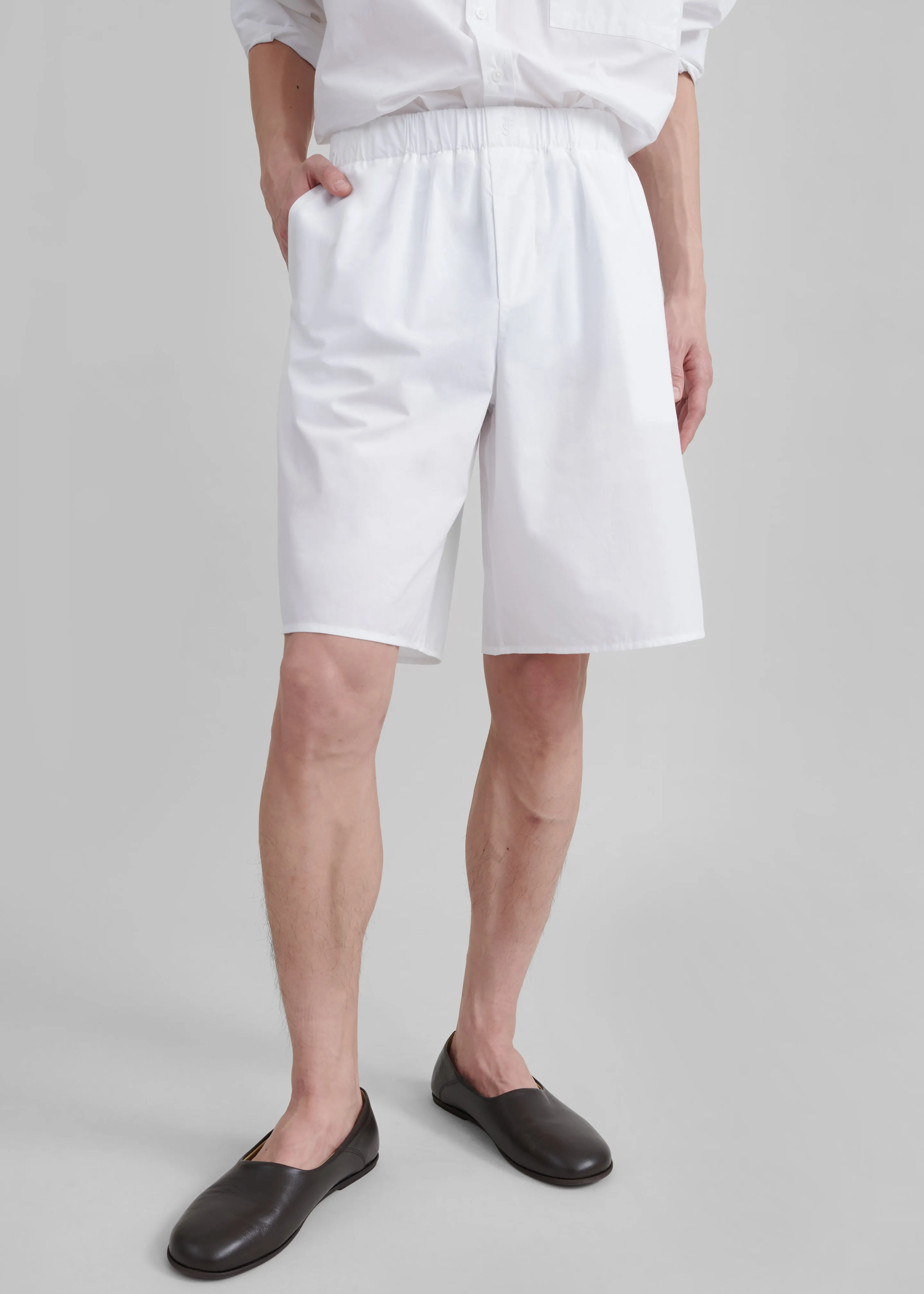 Matthias Boxer Bermuda Shorts - White sold by Frankie Shop product image thumbnail 3