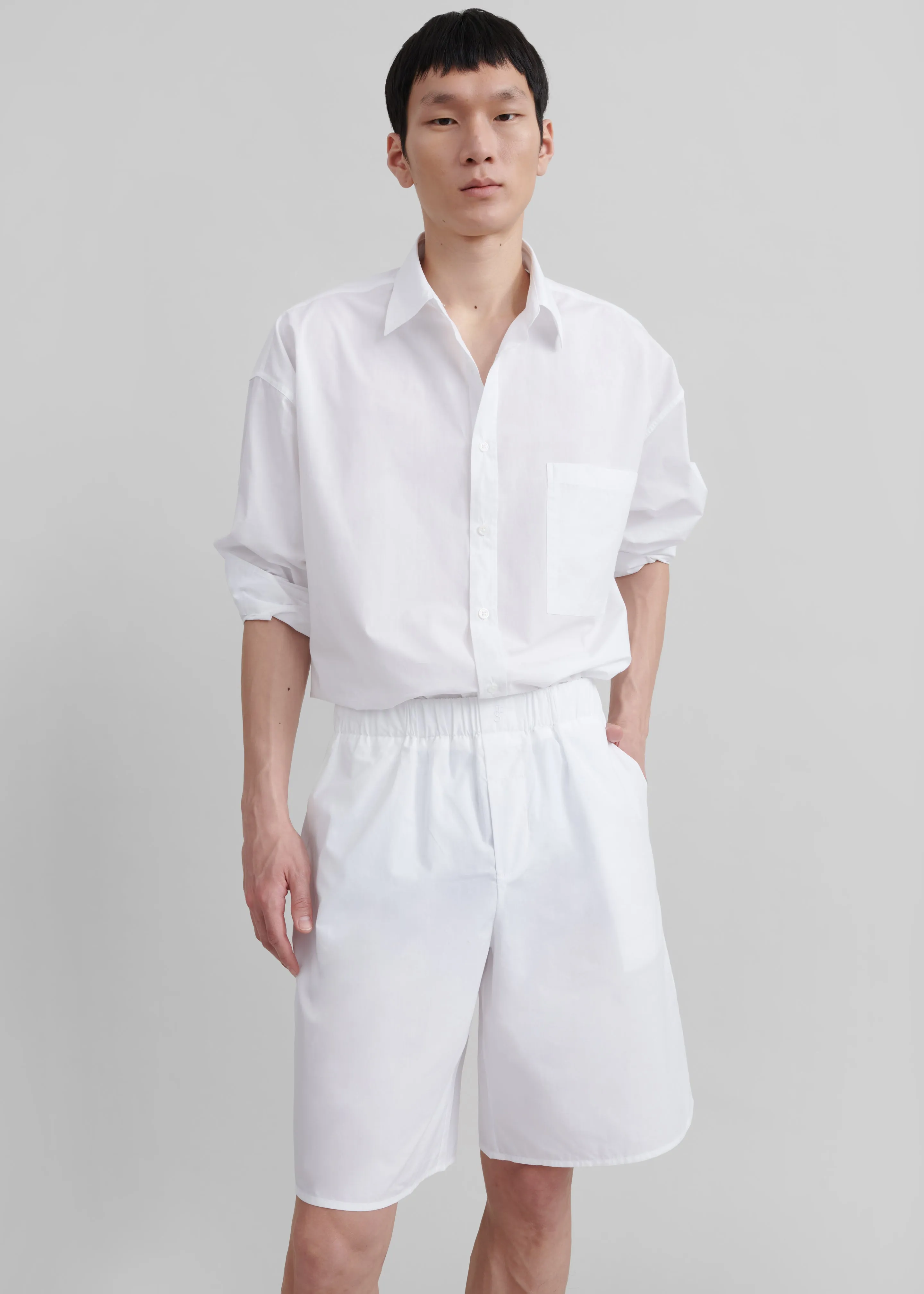 Matthias Boxer Bermuda Shorts - White sold by Frankie Shop product image thumbnail 4