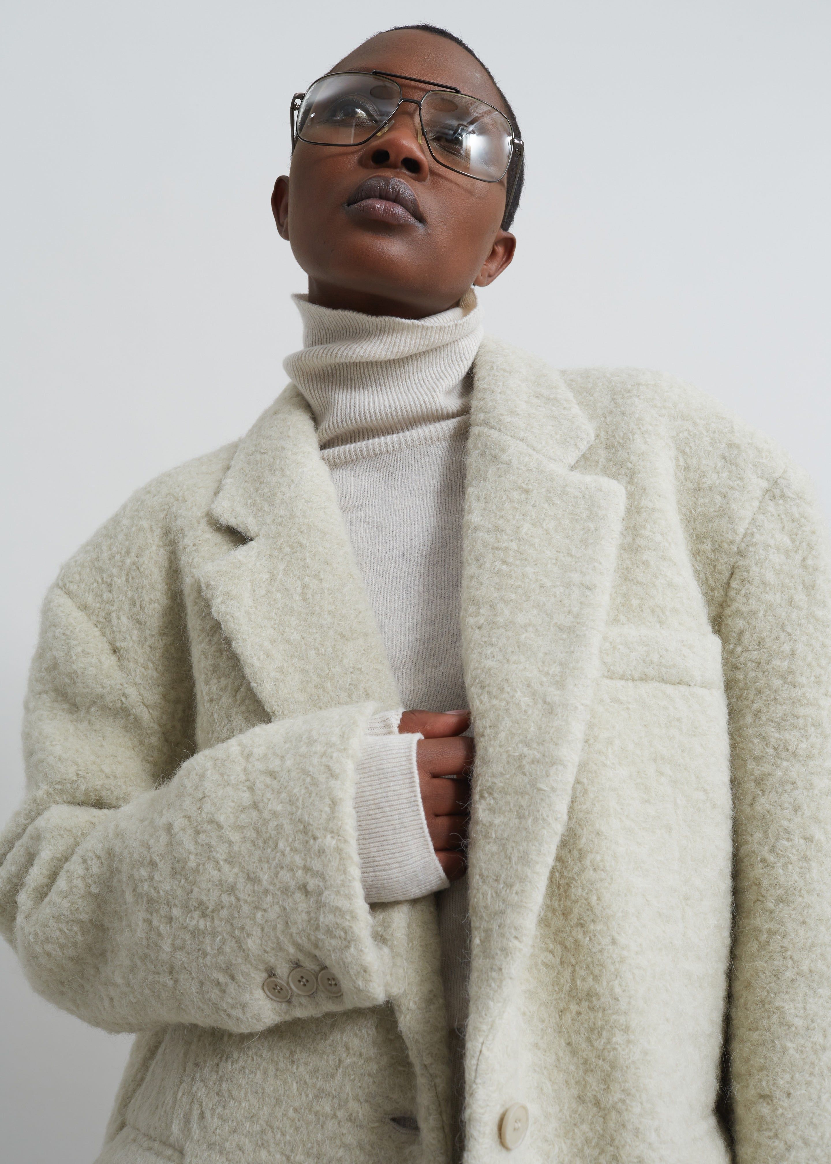 Anja Wool Blazer - Sage sold by Frankie Shop product image thumbnail 5