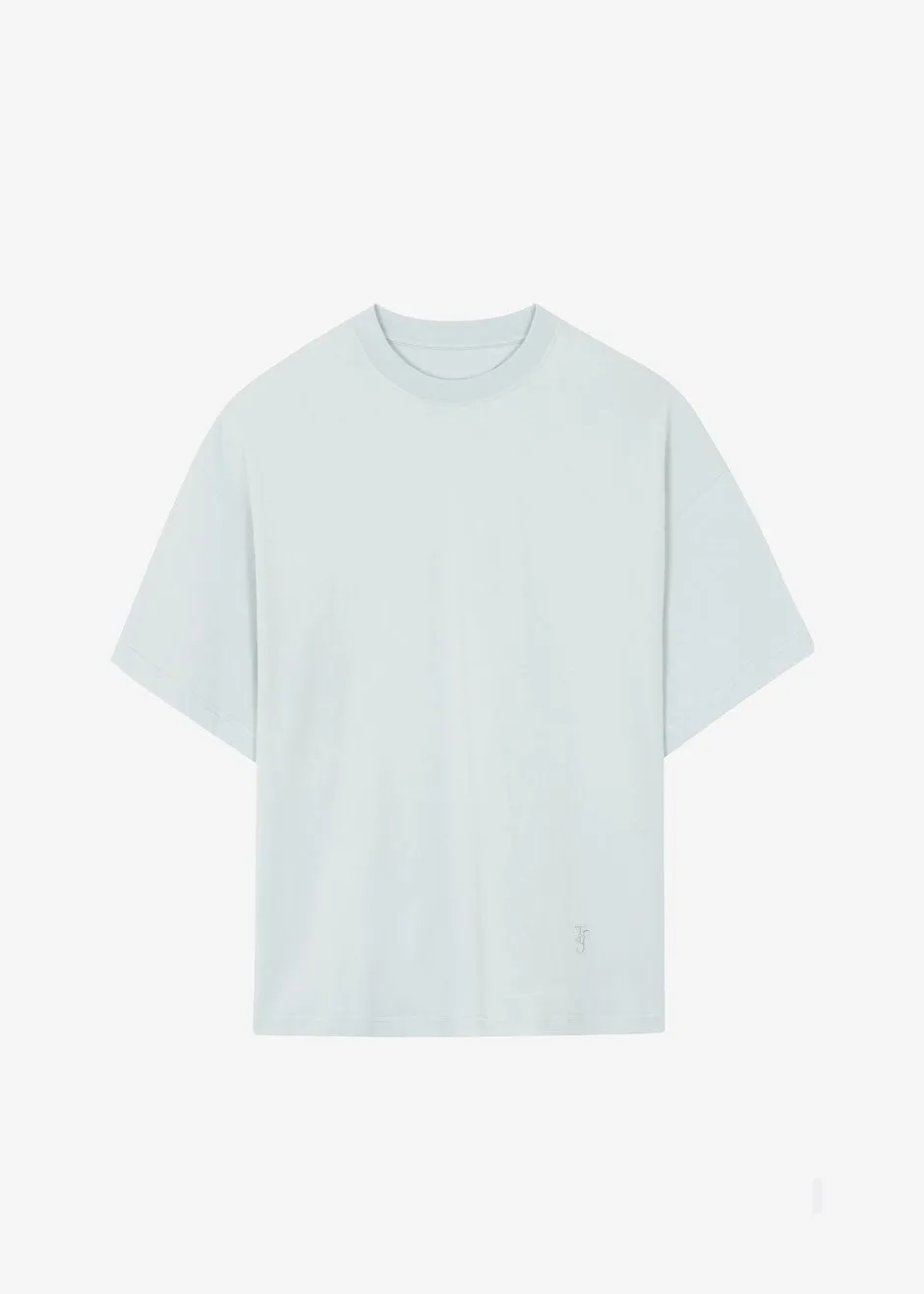 Tony Boxy T-Shirt - Light Grey sold by Frankie Shop product image thumbnail 5