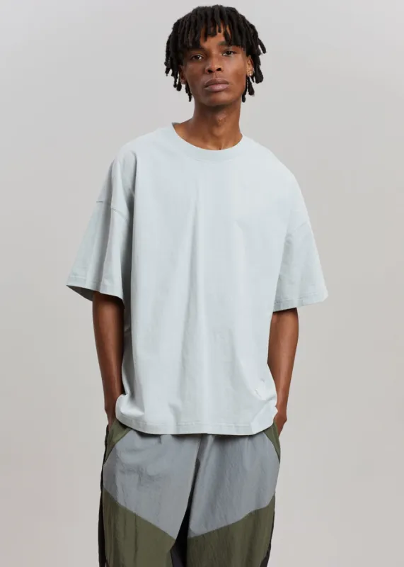 Tony Boxy T-Shirt - Light Grey sold by Frankie Shop