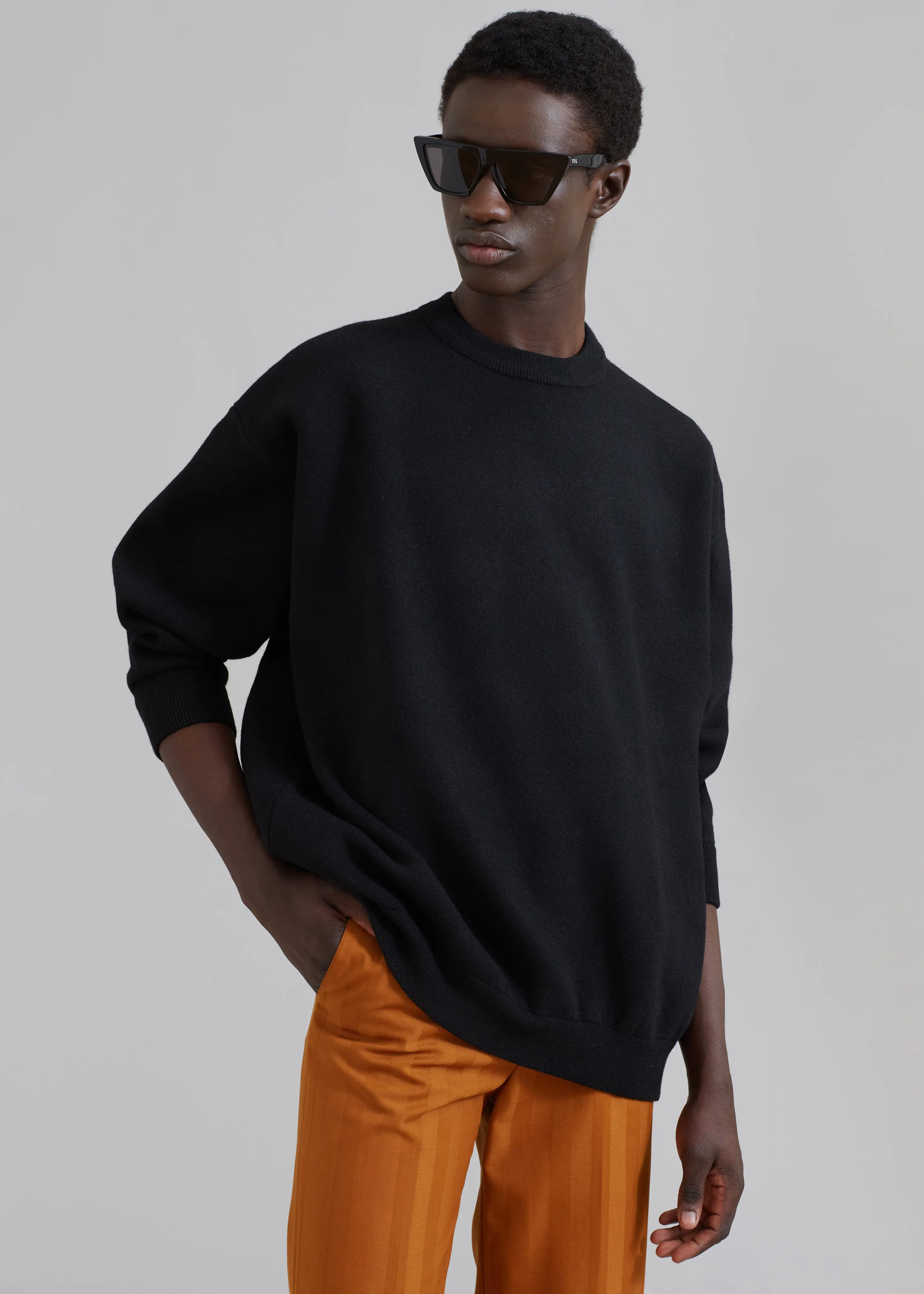 Arne Sweater - Black sold by Frankie Shop product image thumbnail 5