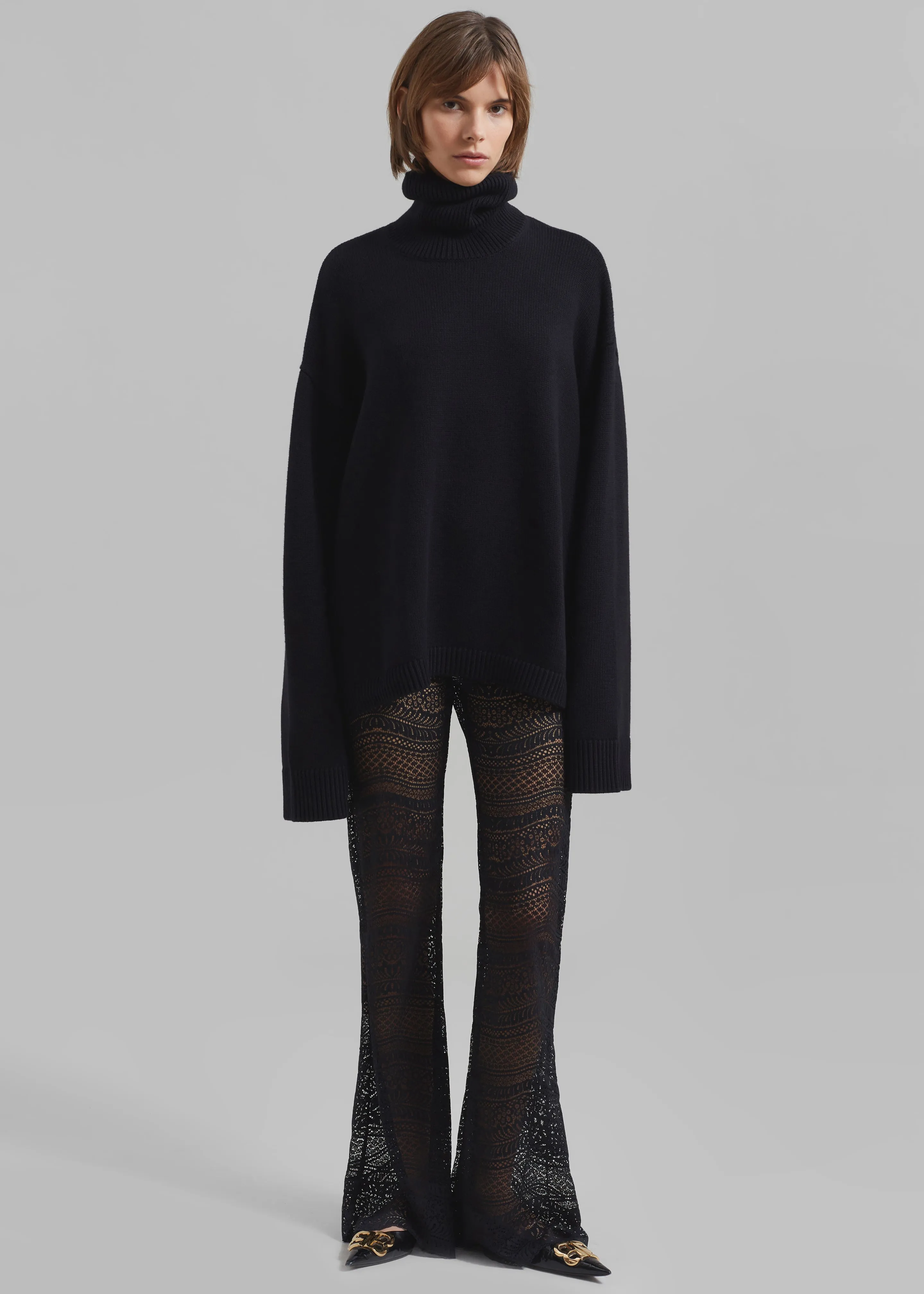 Beaufille Lorenzo Flare Leggings - Black sold by Frankie Shop product image thumbnail 4