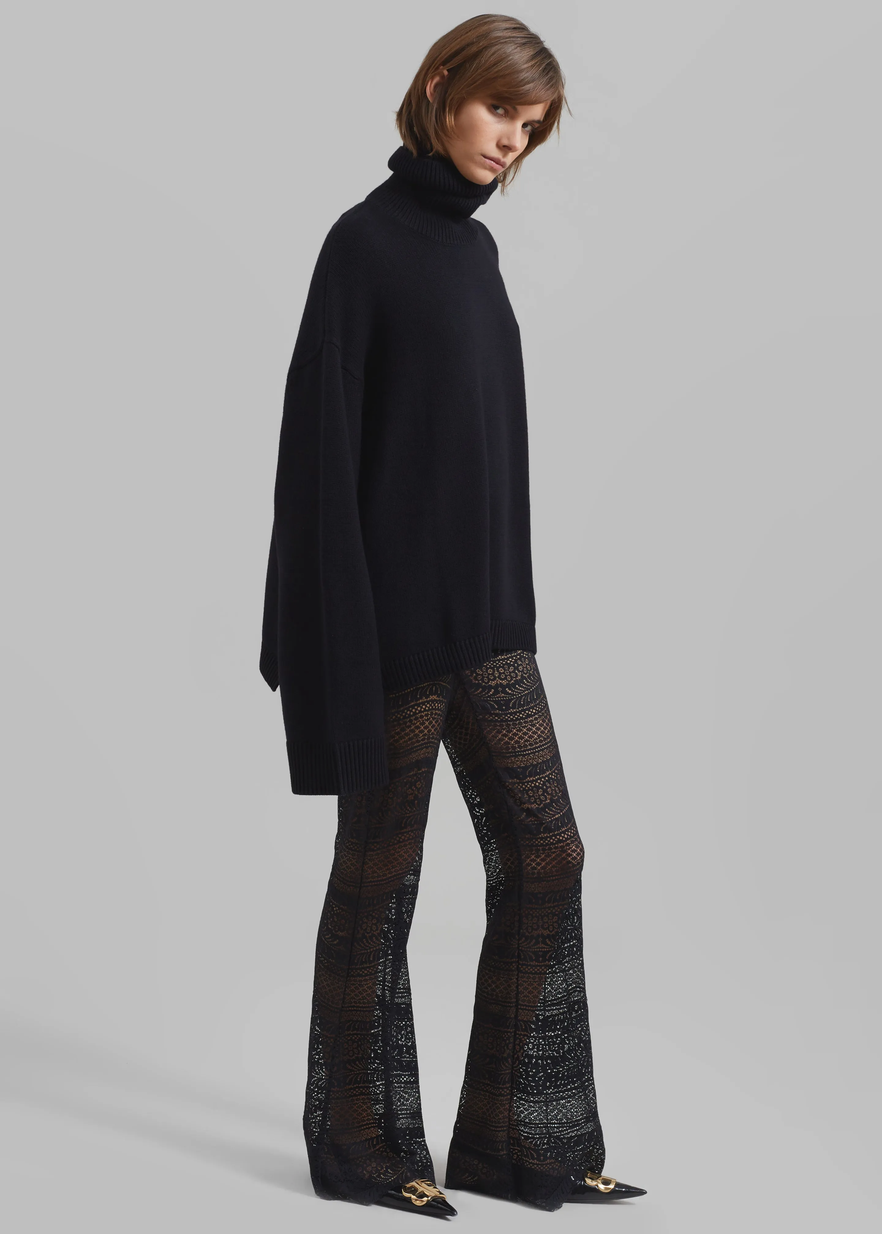 Beaufille Lorenzo Flare Leggings - Black sold by Frankie Shop product image thumbnail 2