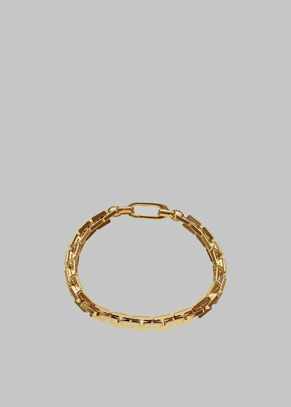Laura Lombardi Greca Bracelet - Gold sold by Frankie Shop product image thumbnail 2