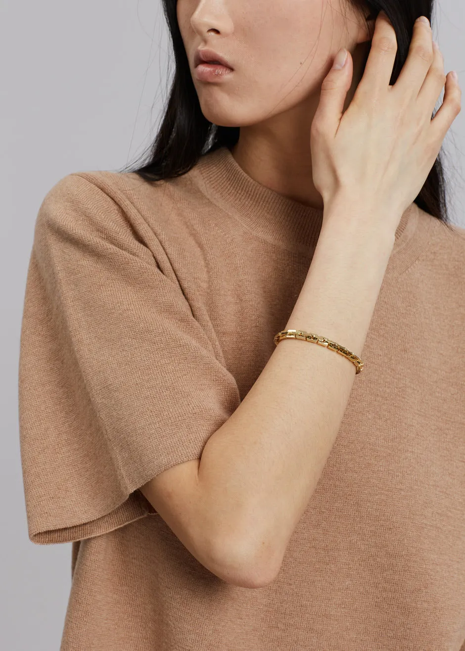 Laura Lombardi Greca Bracelet - Gold sold by Frankie Shop