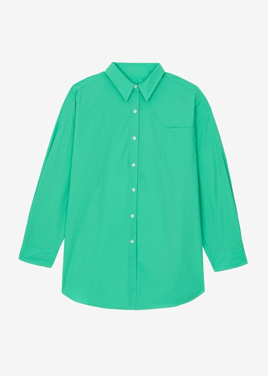 Melody Oversized Cotton Shirt - Island Green sold by Frankie Shop product image thumbnail 7