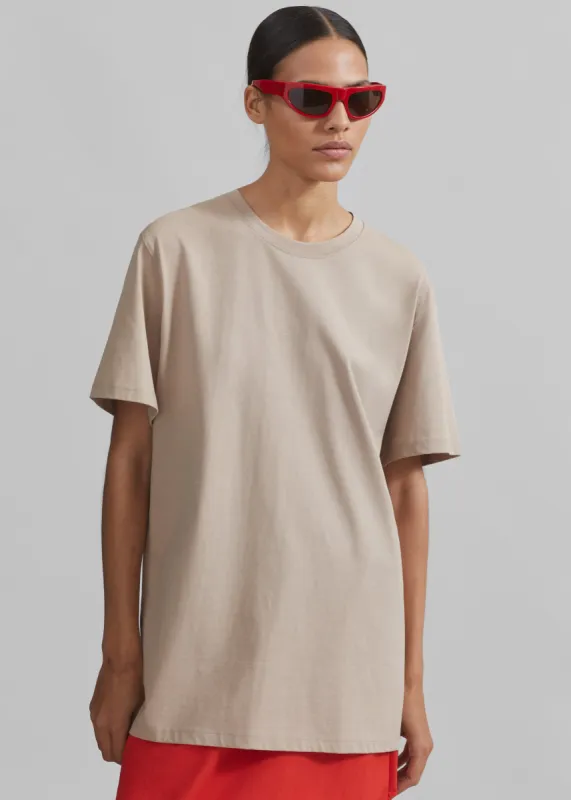 Azaro Tee - Beige sold by Frankie Shop