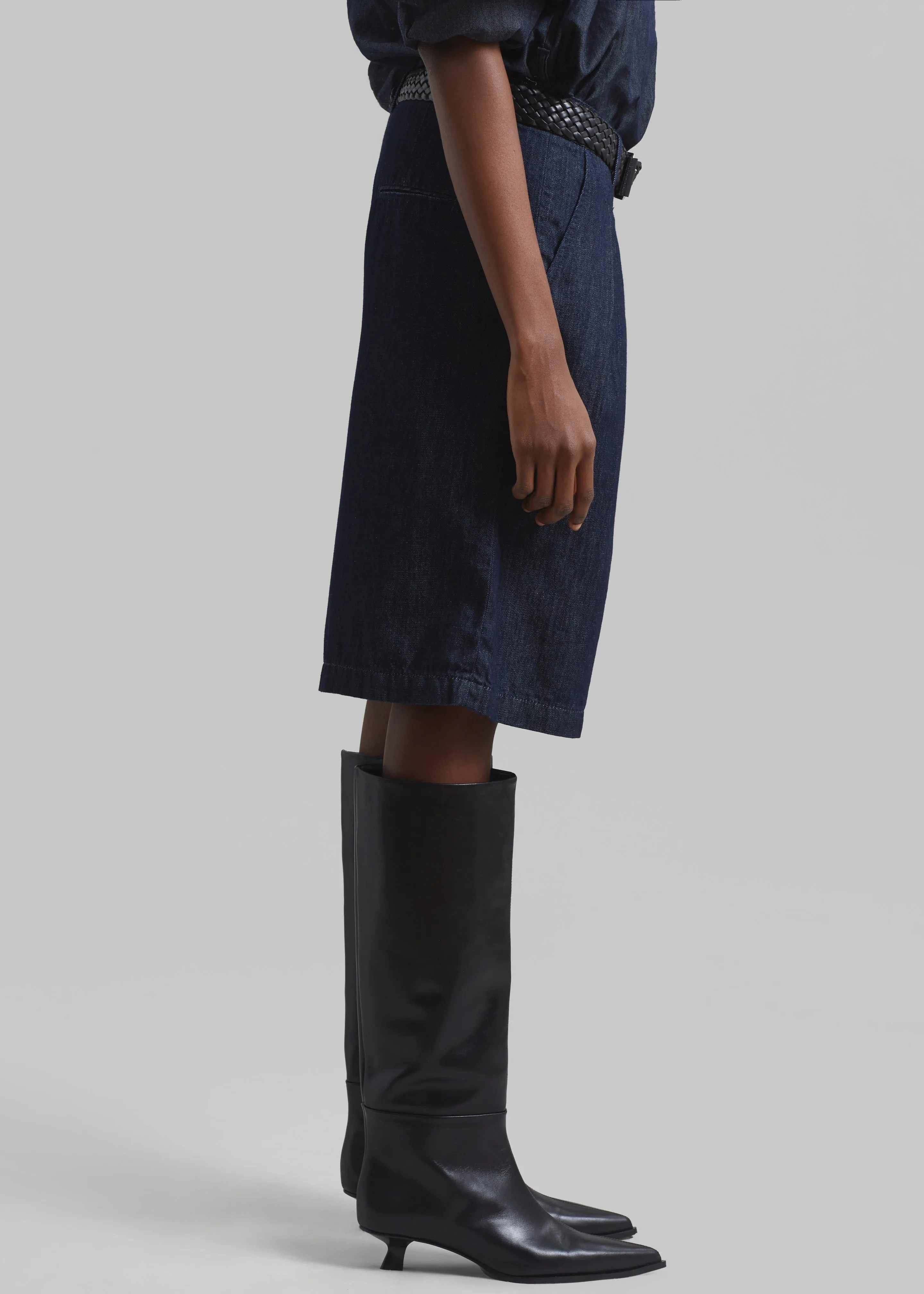 Xavier Bermuda Denim Shorts - Raw Wash sold by Frankie Shop product image thumbnail 5