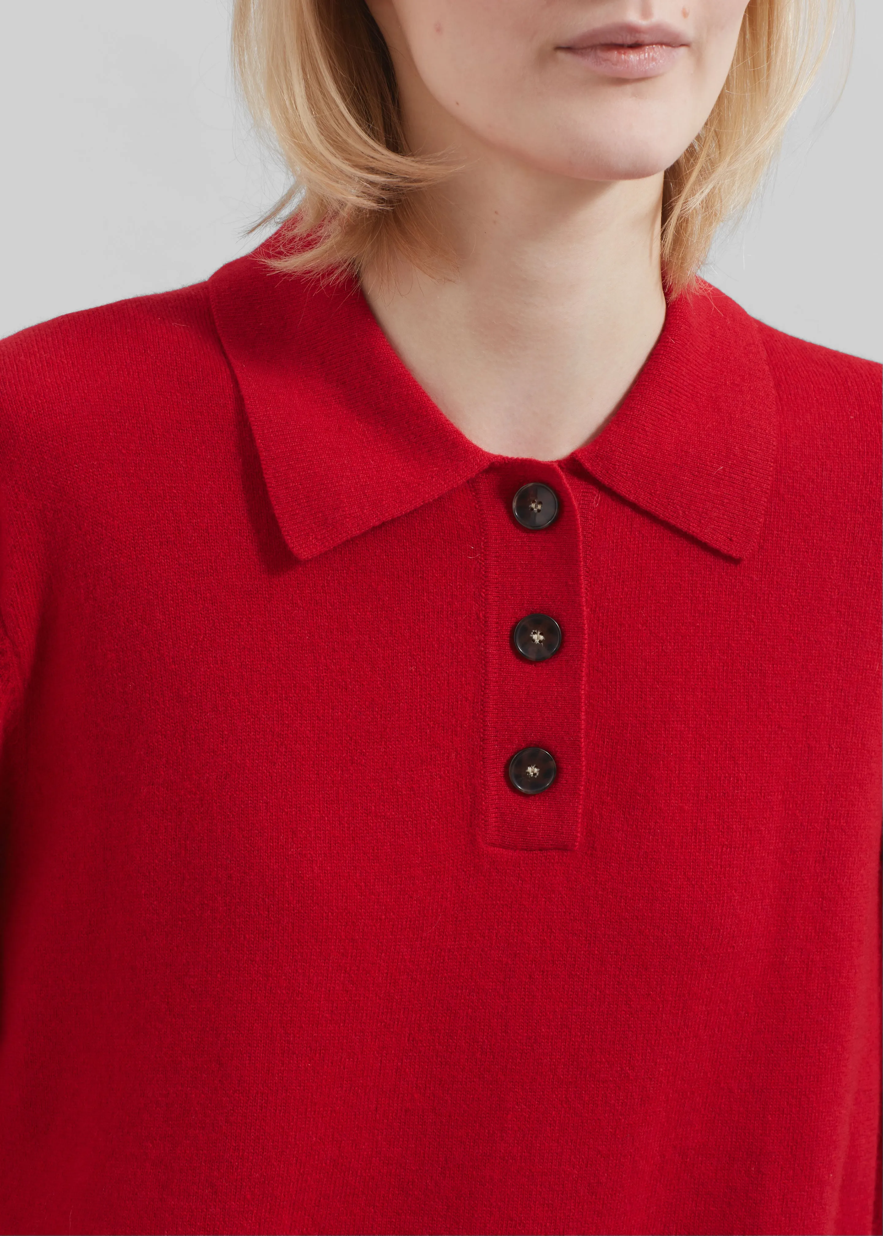 The Garment Como Polo - Red sold by Frankie Shop product image thumbnail 5