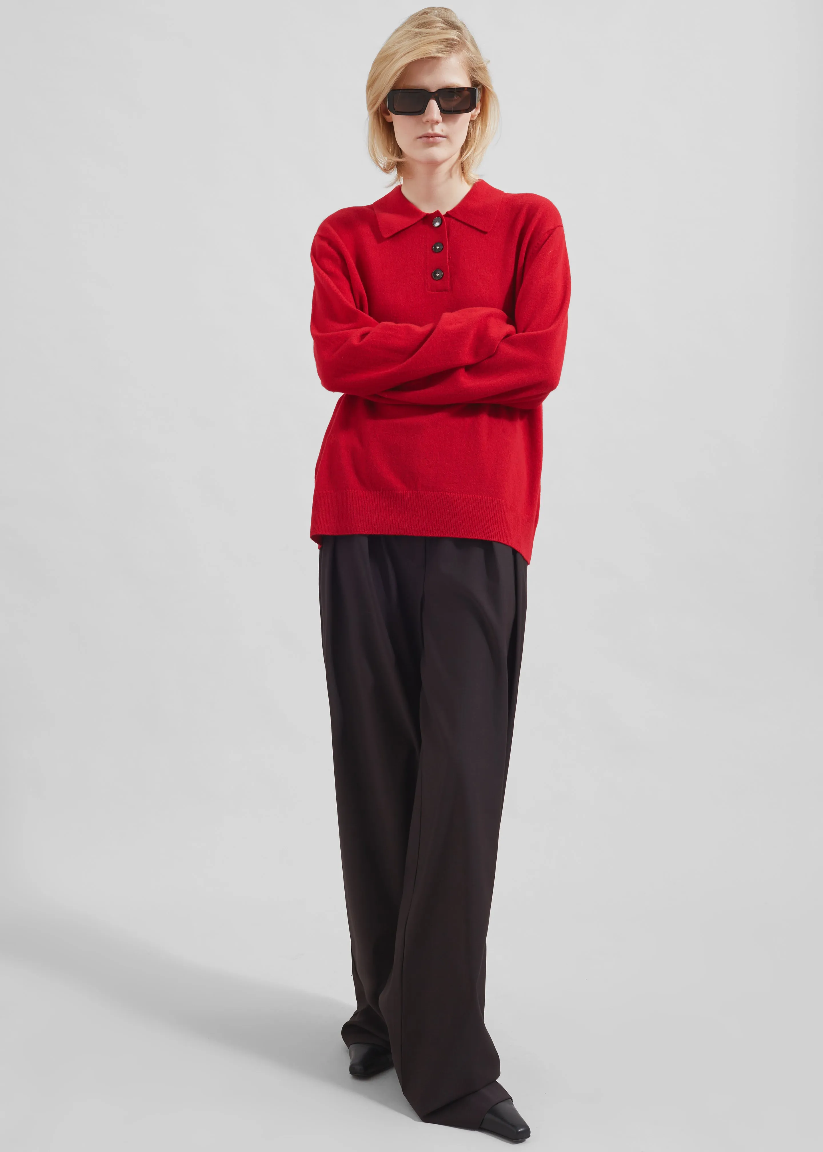 The Garment Como Polo - Red sold by Frankie Shop product image thumbnail 3