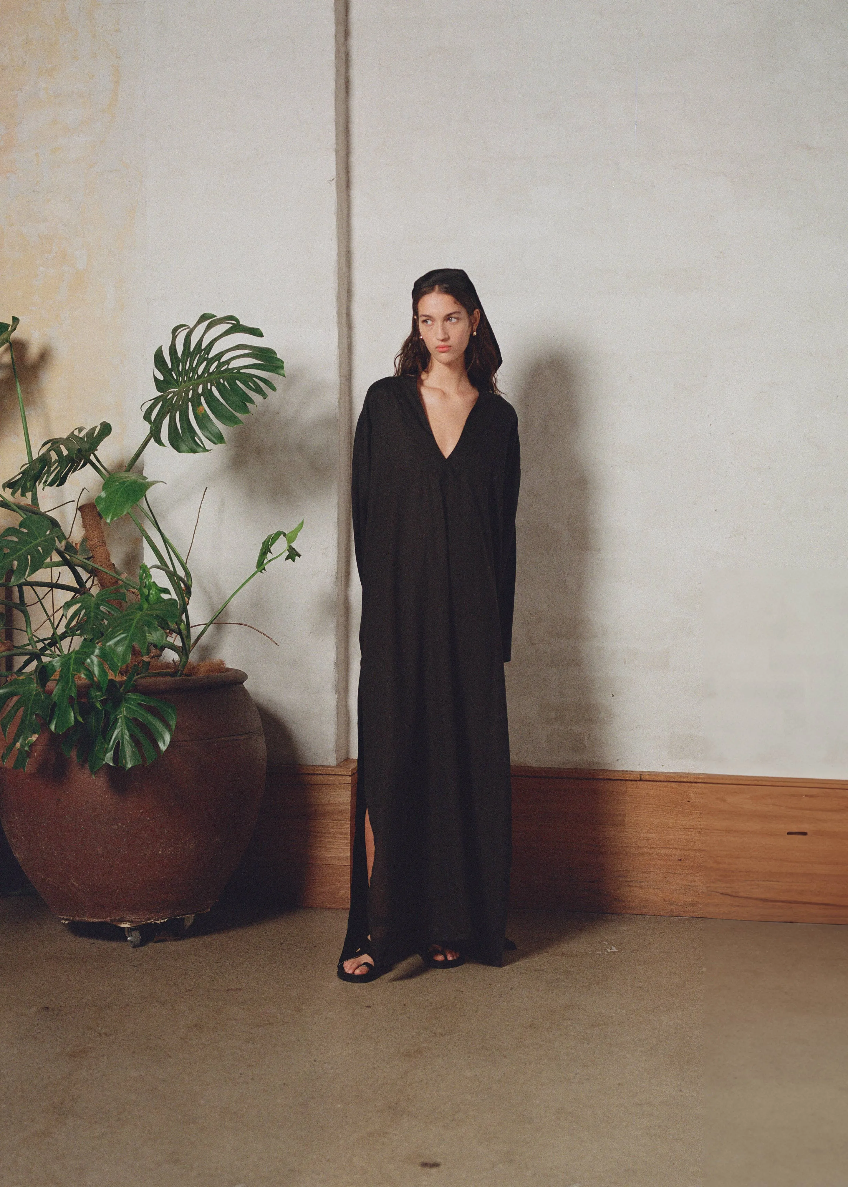 Solaqua The Ines Kaftan - Noir sold by Frankie Shop product image thumbnail 2