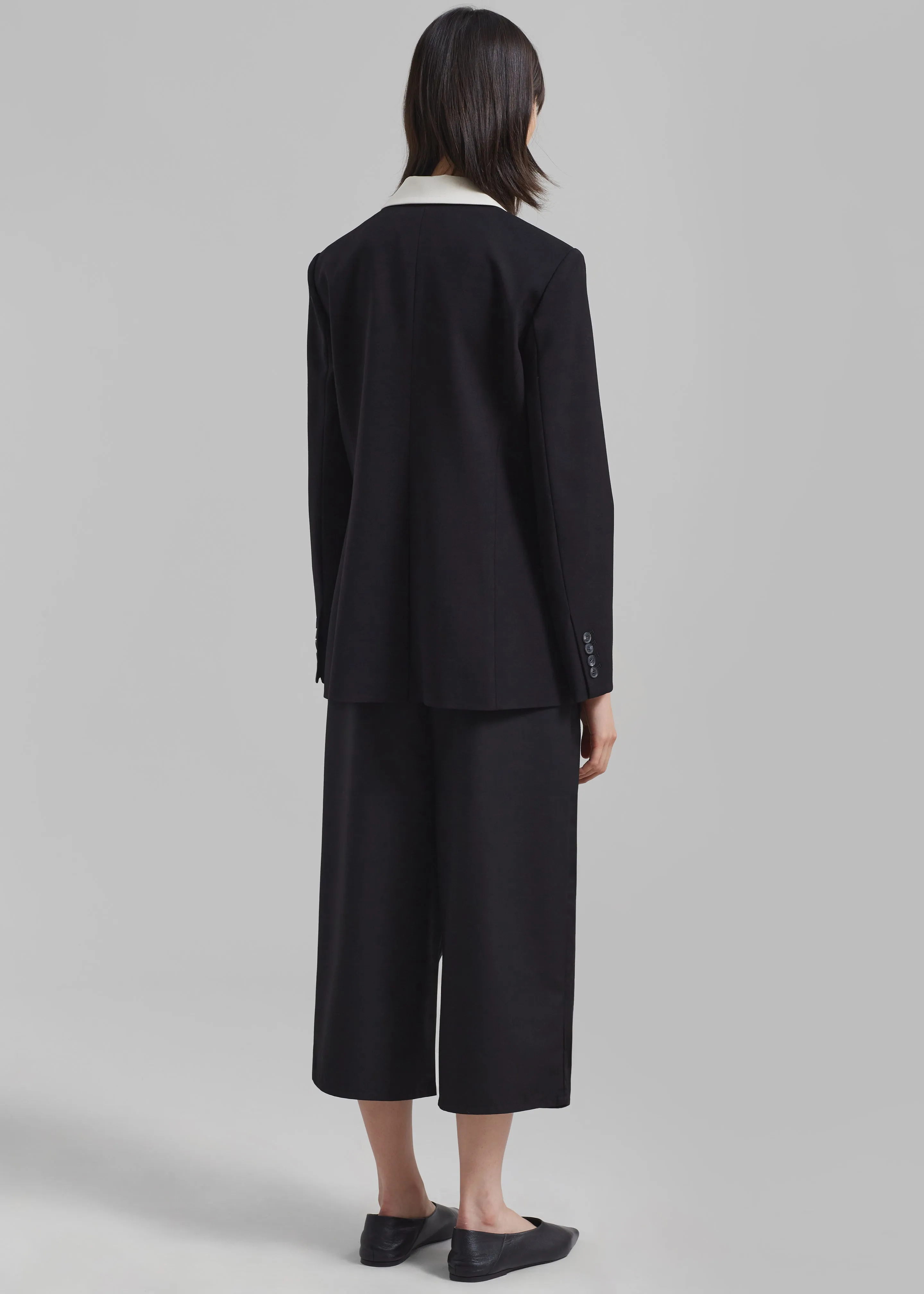 Amos Color Block Blazer - Black sold by Frankie Shop product image thumbnail 5