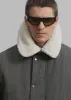 Casen Shearling Collar Bomber - Khaki sold by Frankie Shop