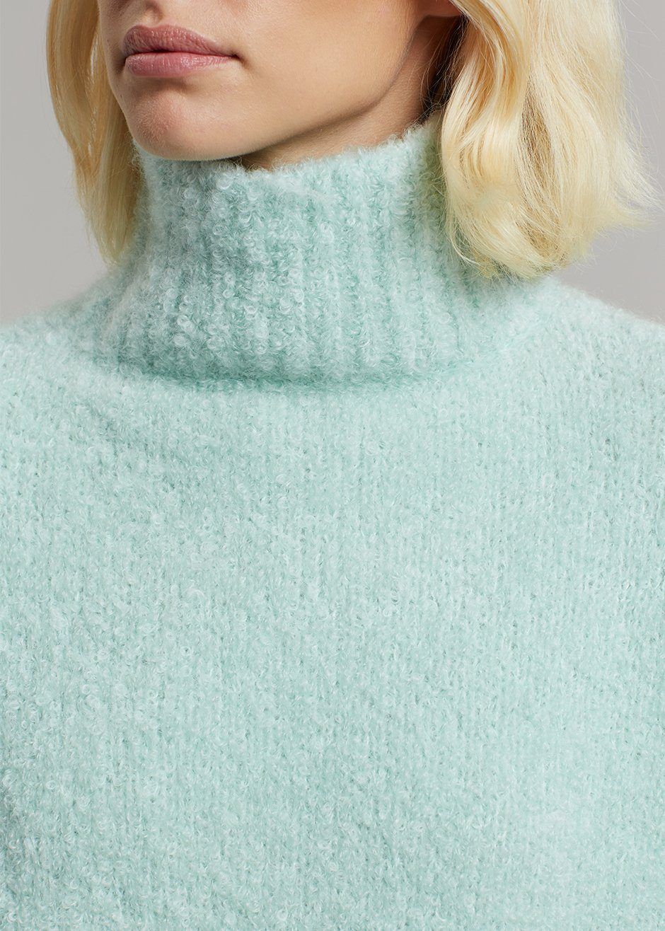 Lucine Short Sleeve Sweater - Menthe sold by Frankie Shop product image thumbnail 4