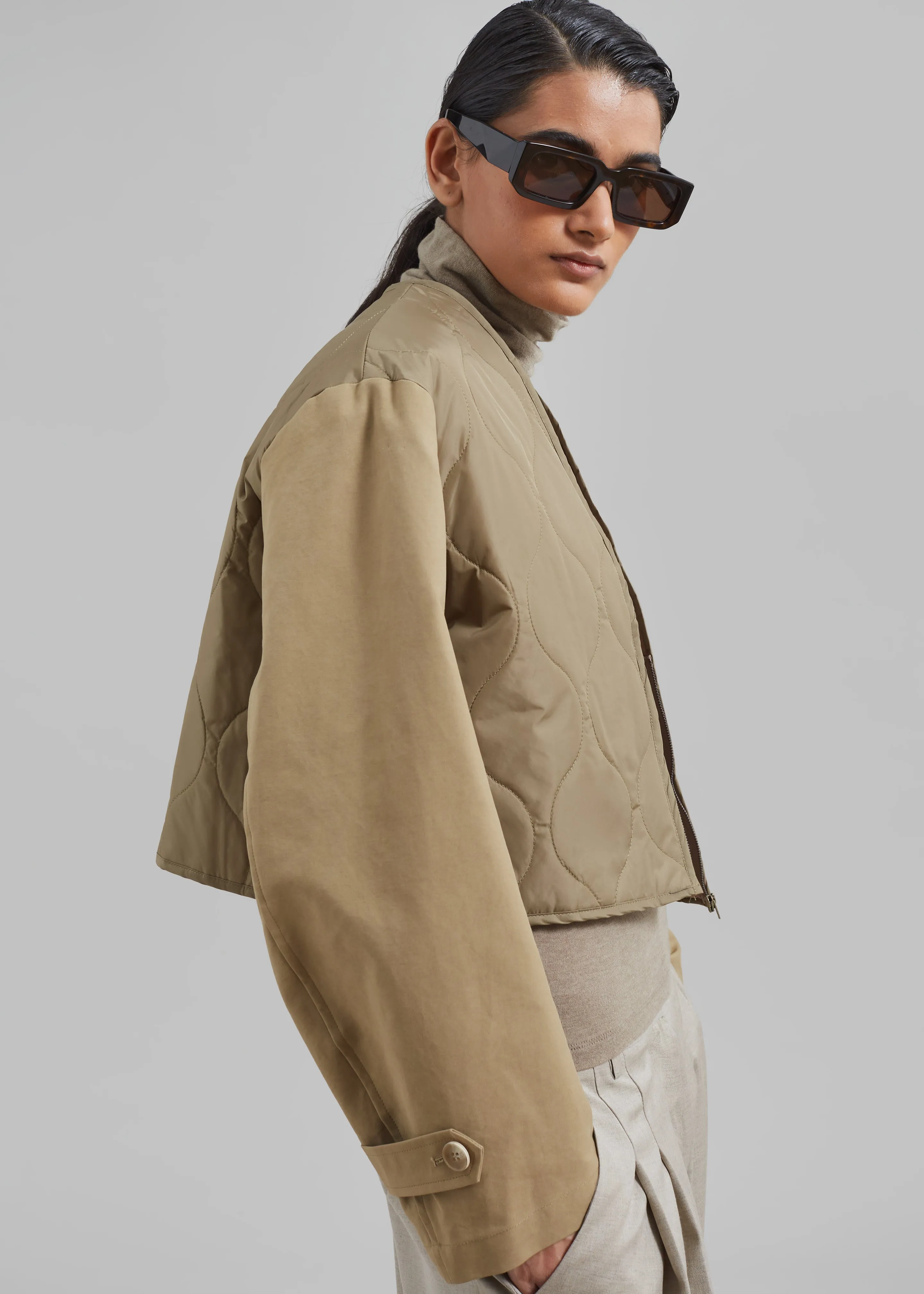 Saylor 2-Piece Trench Coat - Beige sold by Frankie Shop product image thumbnail 3