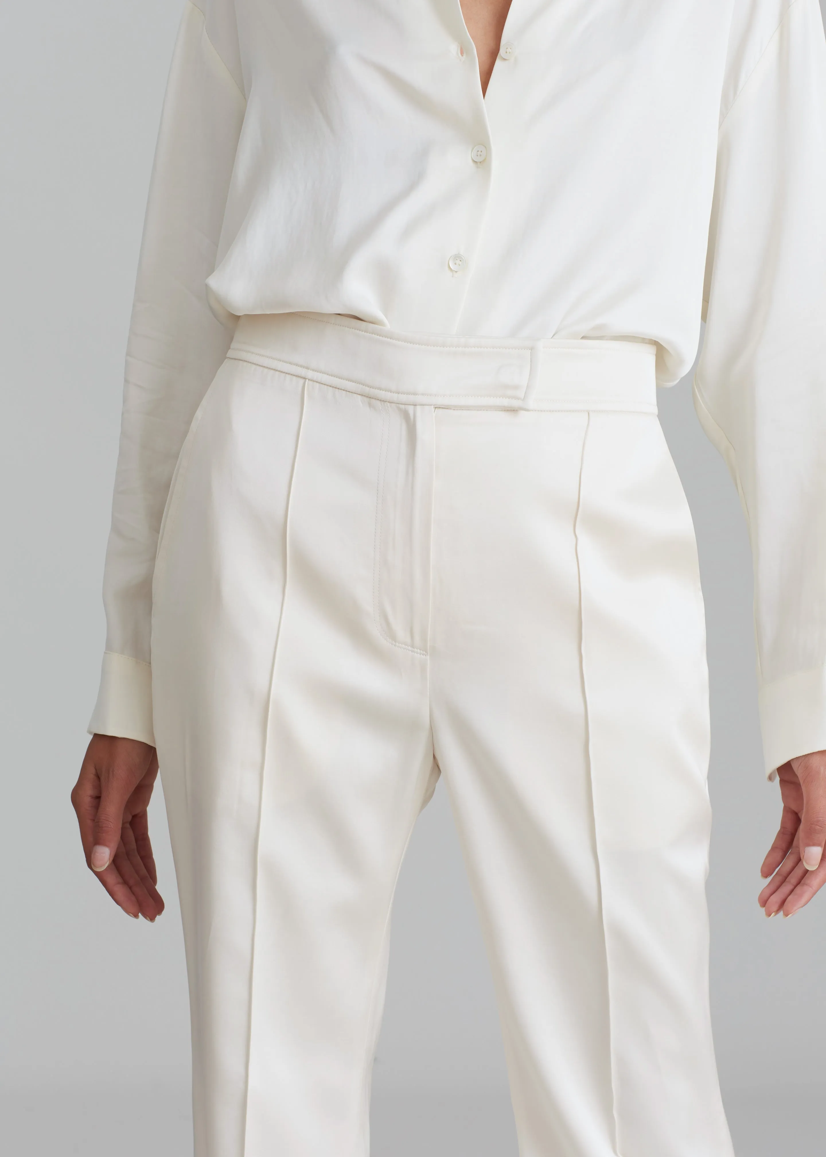 Angelica Flare Pants - Ivory sold by Frankie Shop product image thumbnail 5