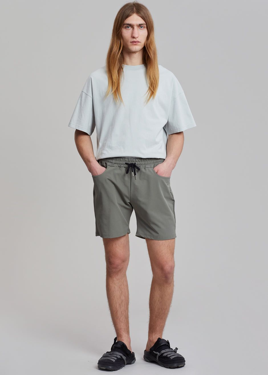 Guido Nylon Shorts - Grey sold by Frankie Shop