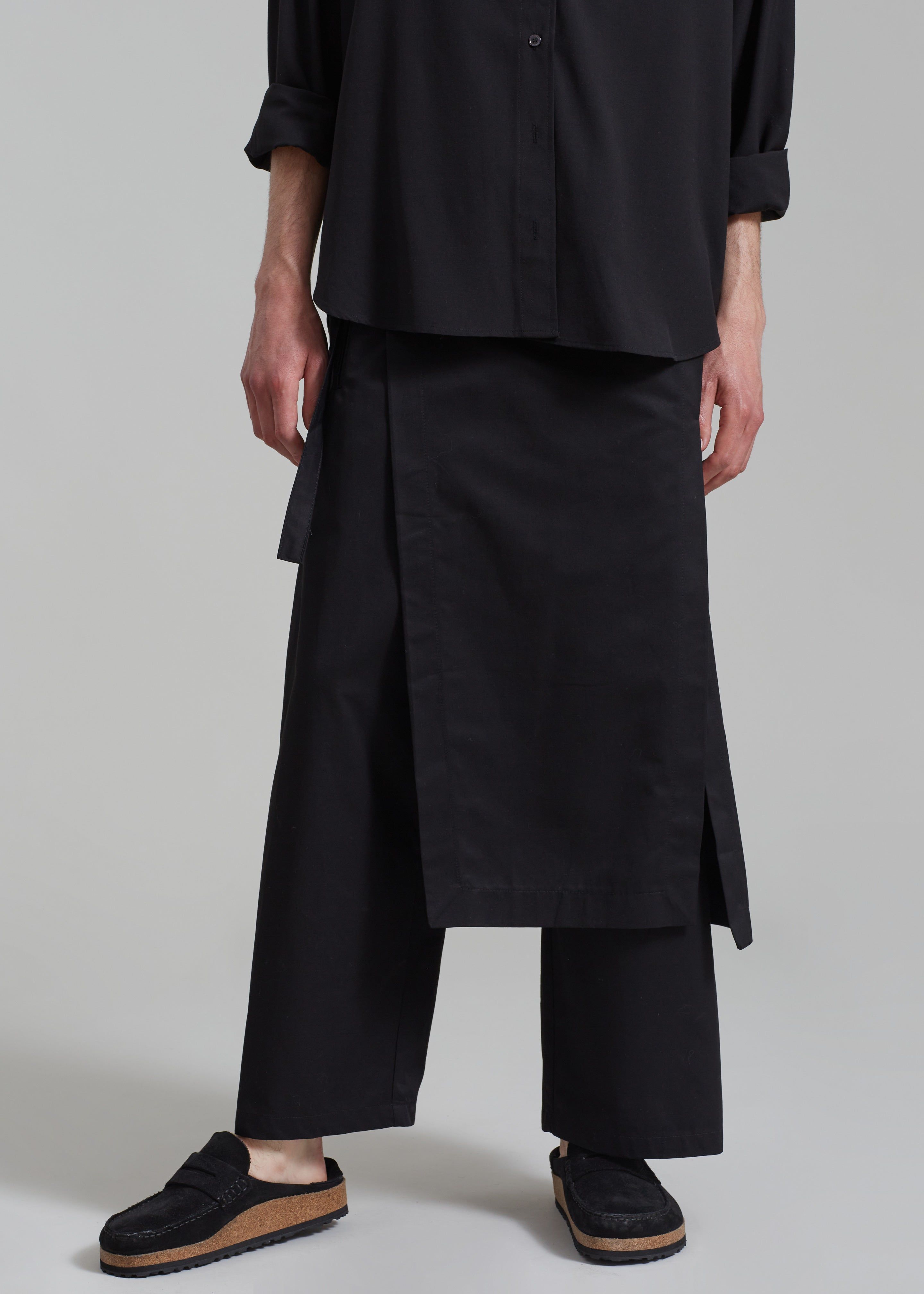 Watts Wrap Pants - Black | Parallel