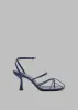 Christopher Esber Blaze Embossed Heels - Sodalite sold by Frankie Shop