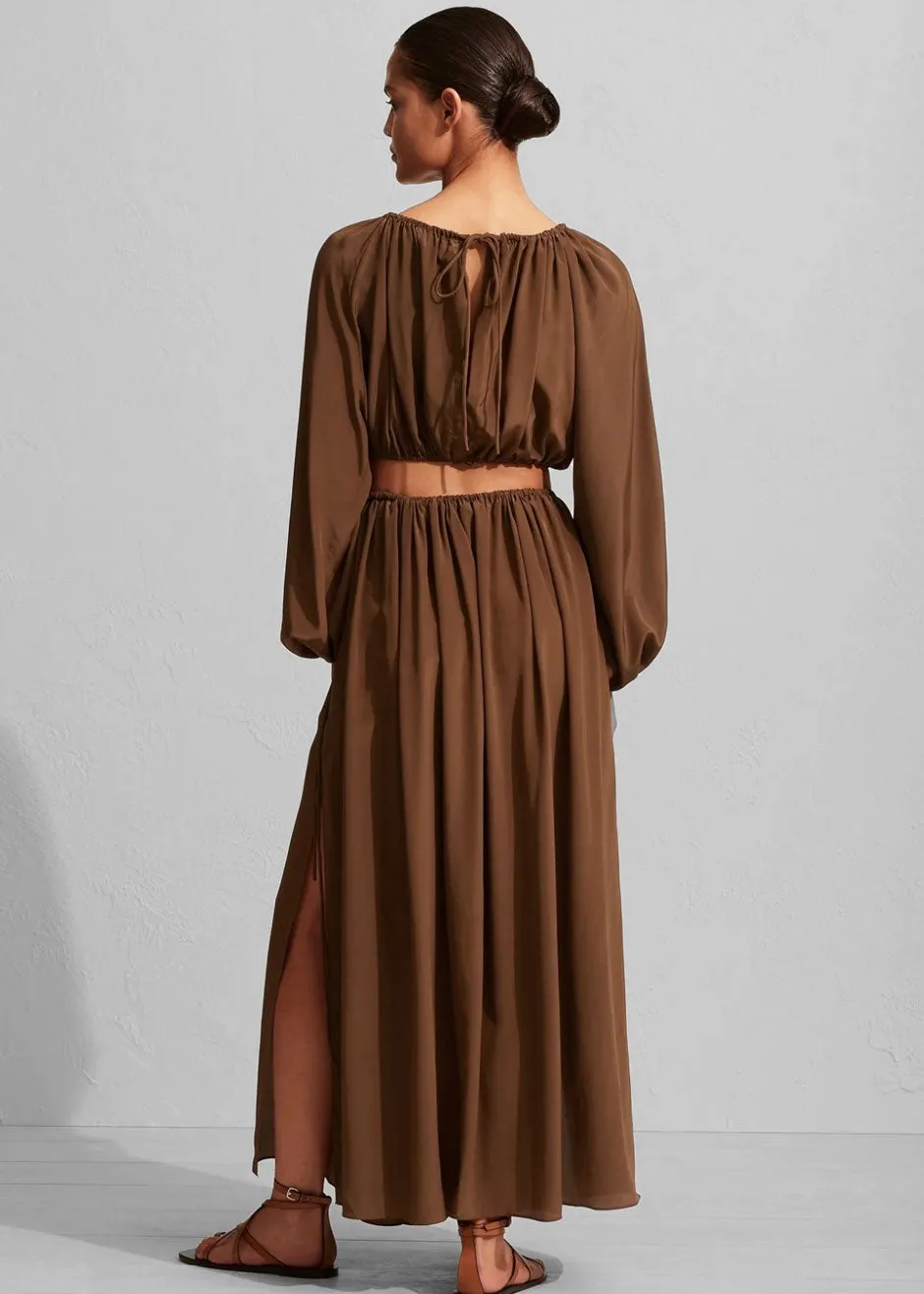 Matteau Voluminous Cropped Blouse - Pecan sold by Frankie Shop product image thumbnail 4