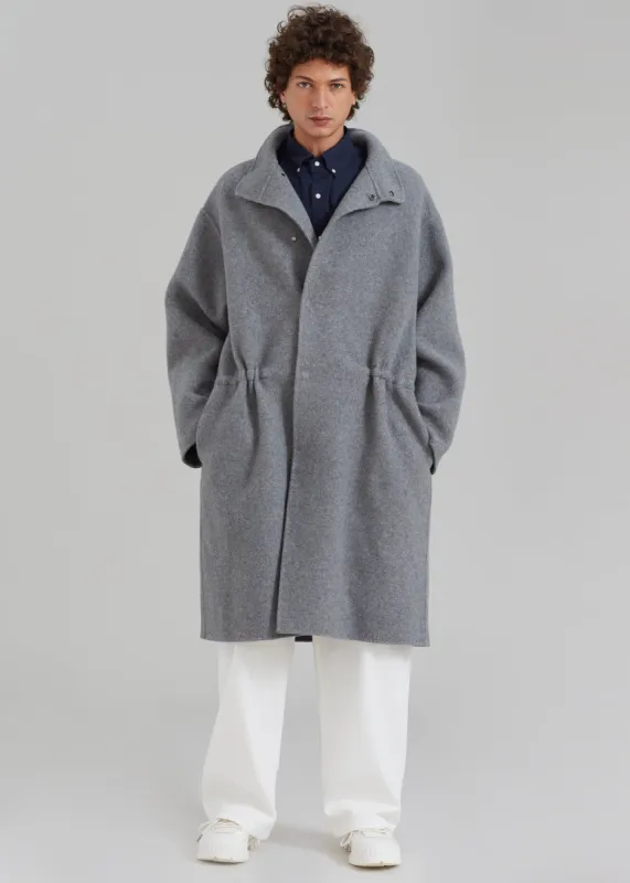 Lawson Coat - Grey Melange made by Frankie Shop