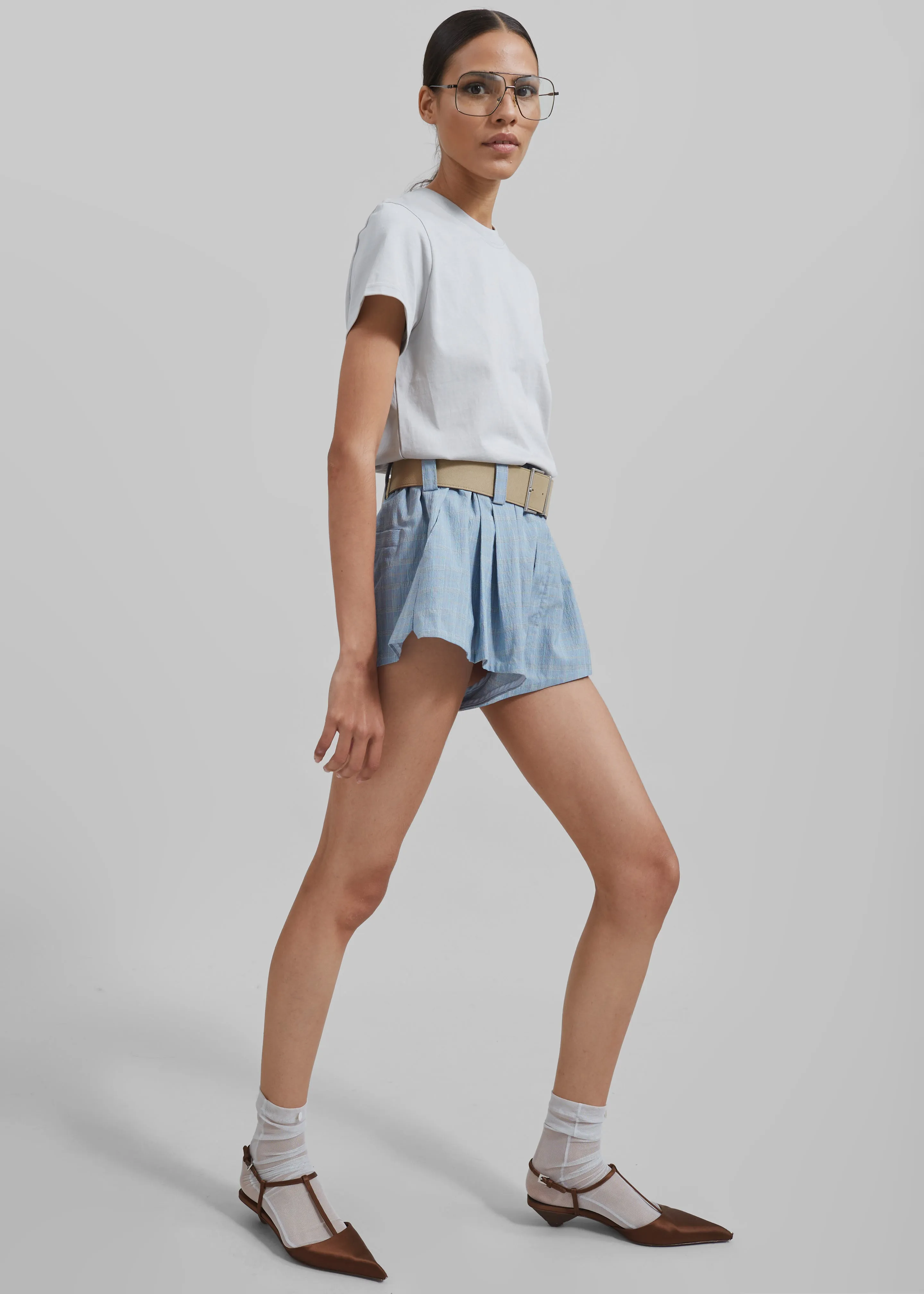 Aylin Sheer Socks - Ice sold by Frankie Shop product image thumbnail 2