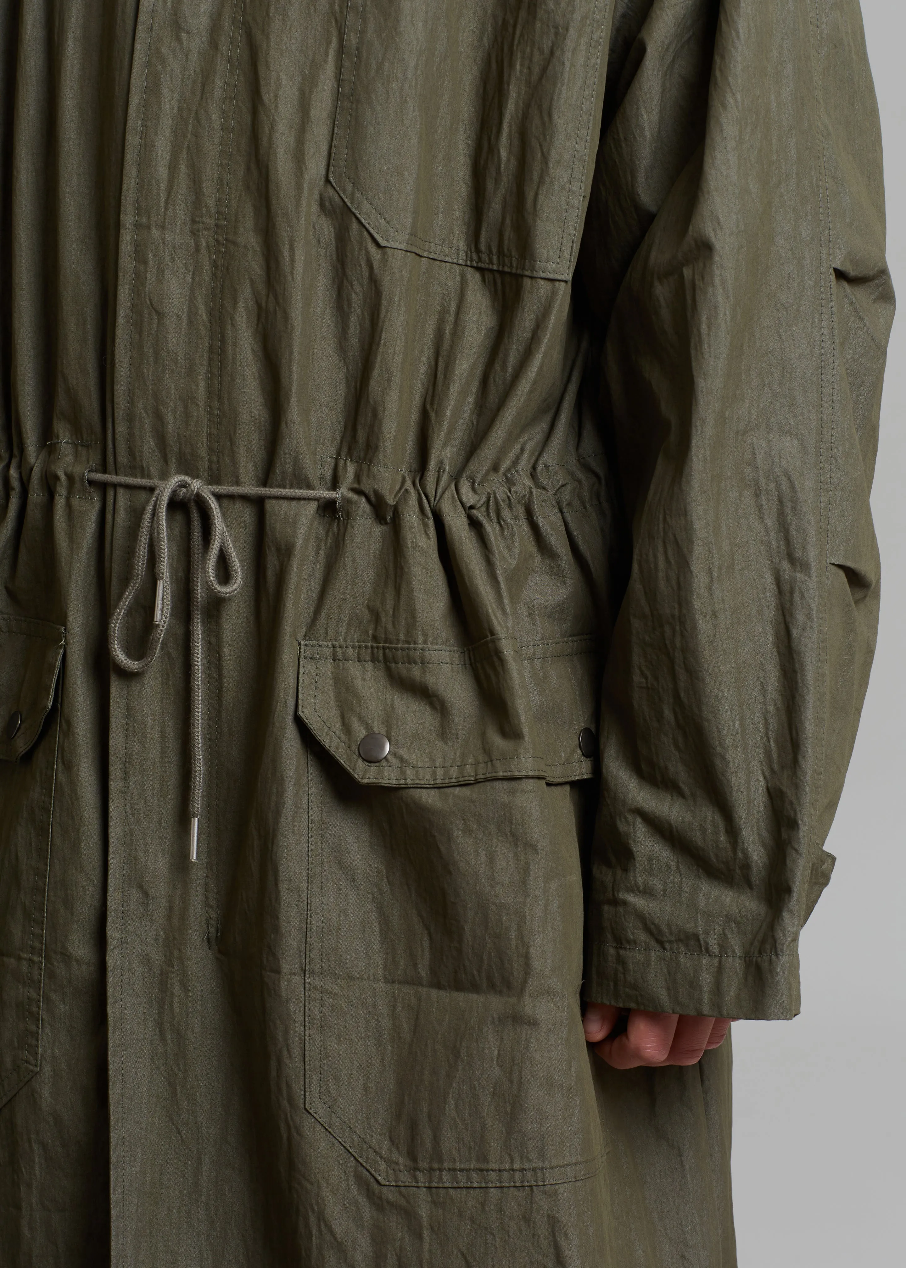 Stephen Anorak - Dark Olive sold by Frankie Shop product image thumbnail 3