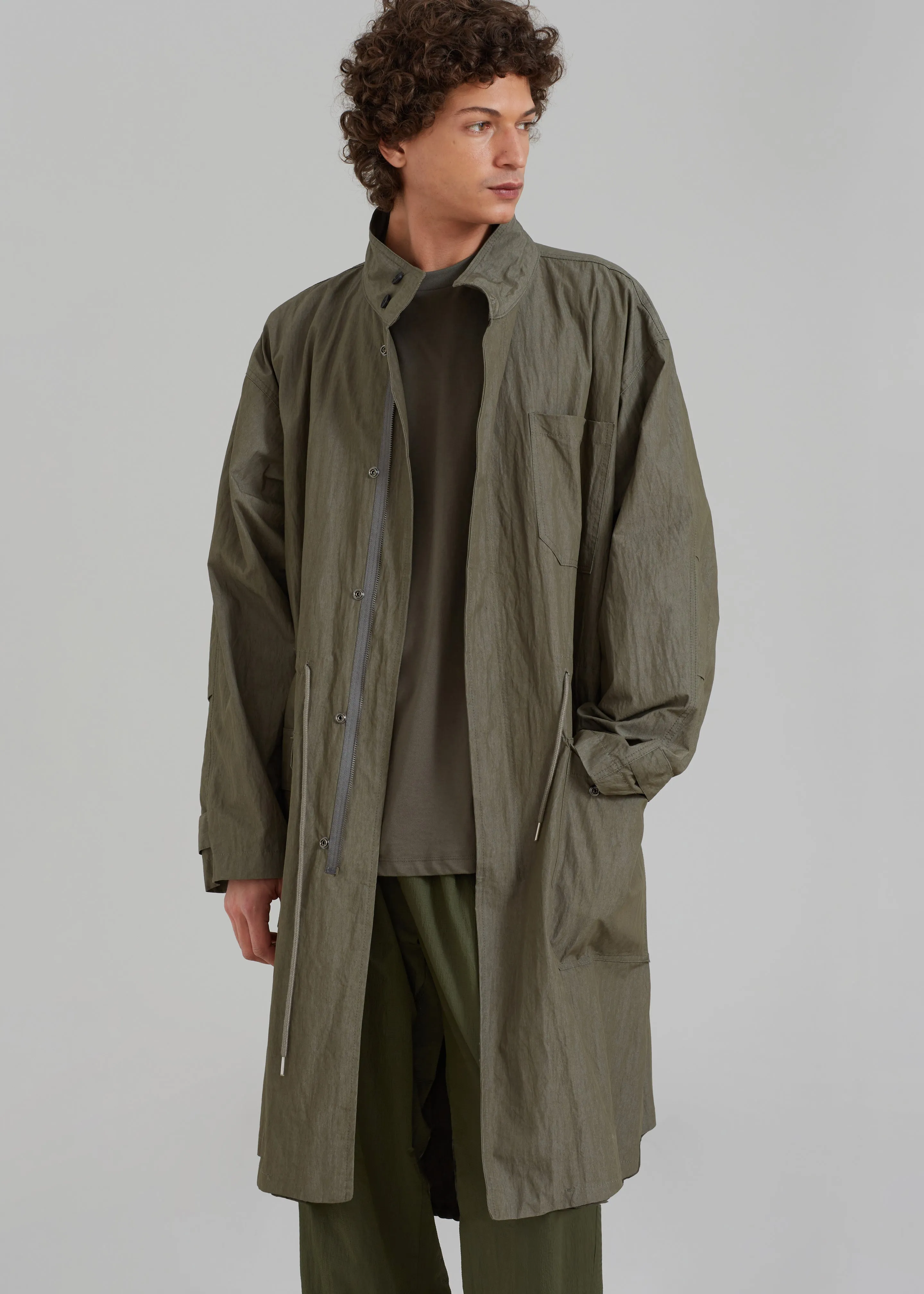 Stephen Anorak - Dark Olive sold by Frankie Shop product image thumbnail 2