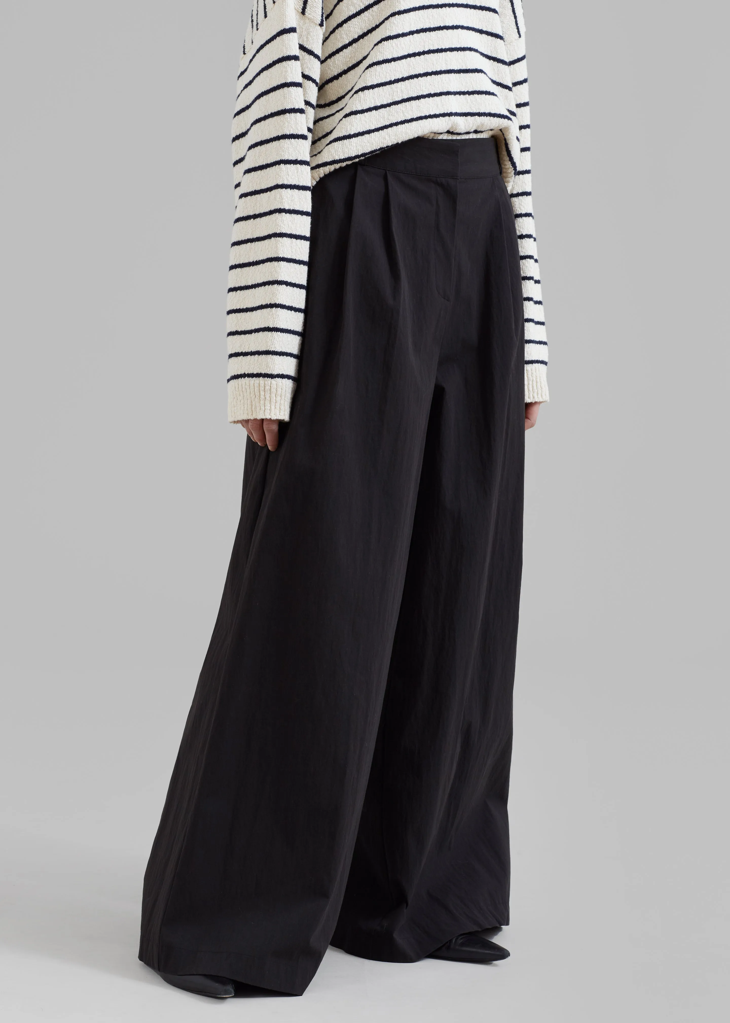 Kiel Wide Pants - Black sold by Frankie Shop product image thumbnail 4
