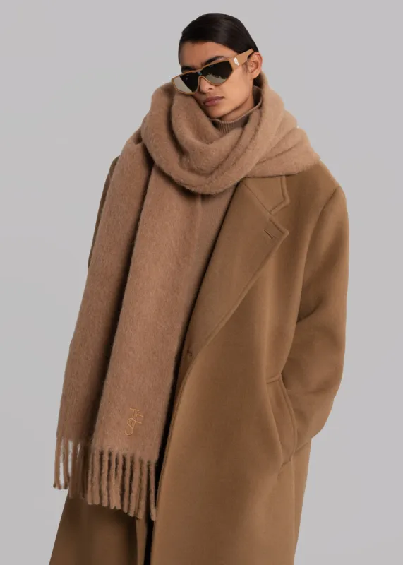 Frankie Lanne Scarf - Camel sold by Frankie Shop