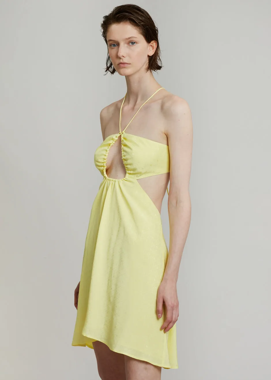 ROTATE Nanna Dress - Elfin Yellow sold by Frankie Shop product image thumbnail 5