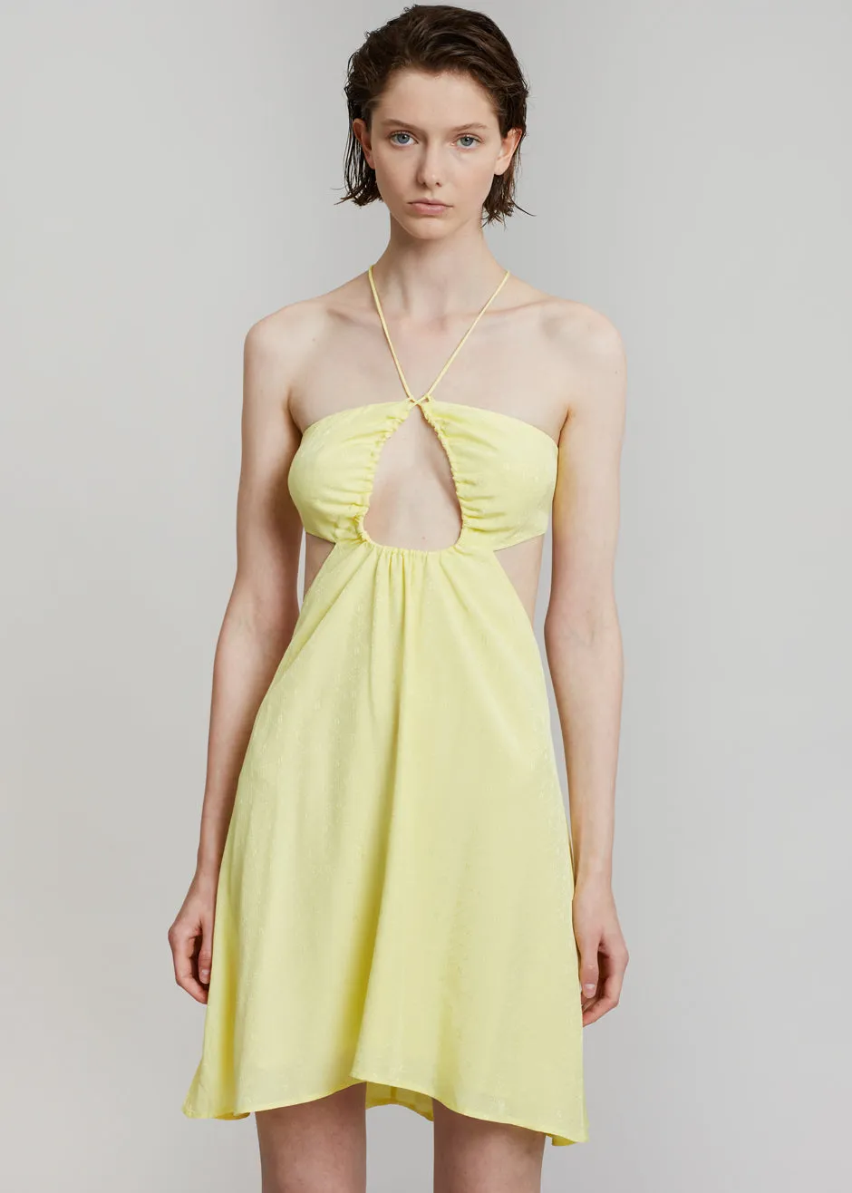 ROTATE Nanna Dress - Elfin Yellow sold by Frankie Shop product image thumbnail 2