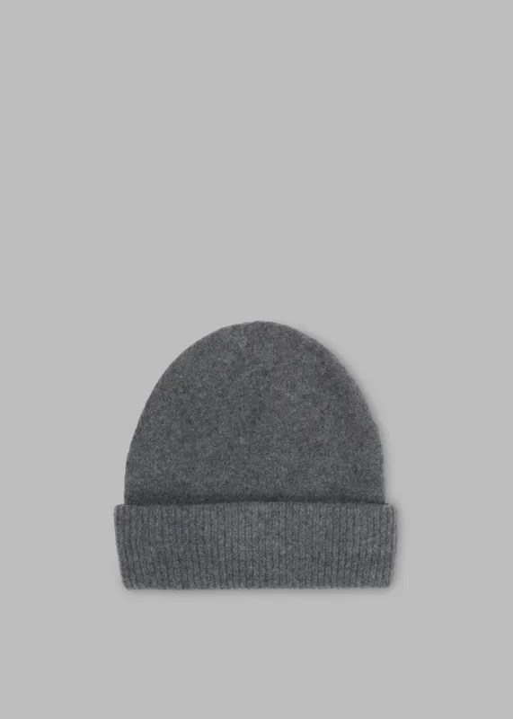 Samsøe Samsøe Butler Beanie - Dark Grey Melange sold by Frankie Shop