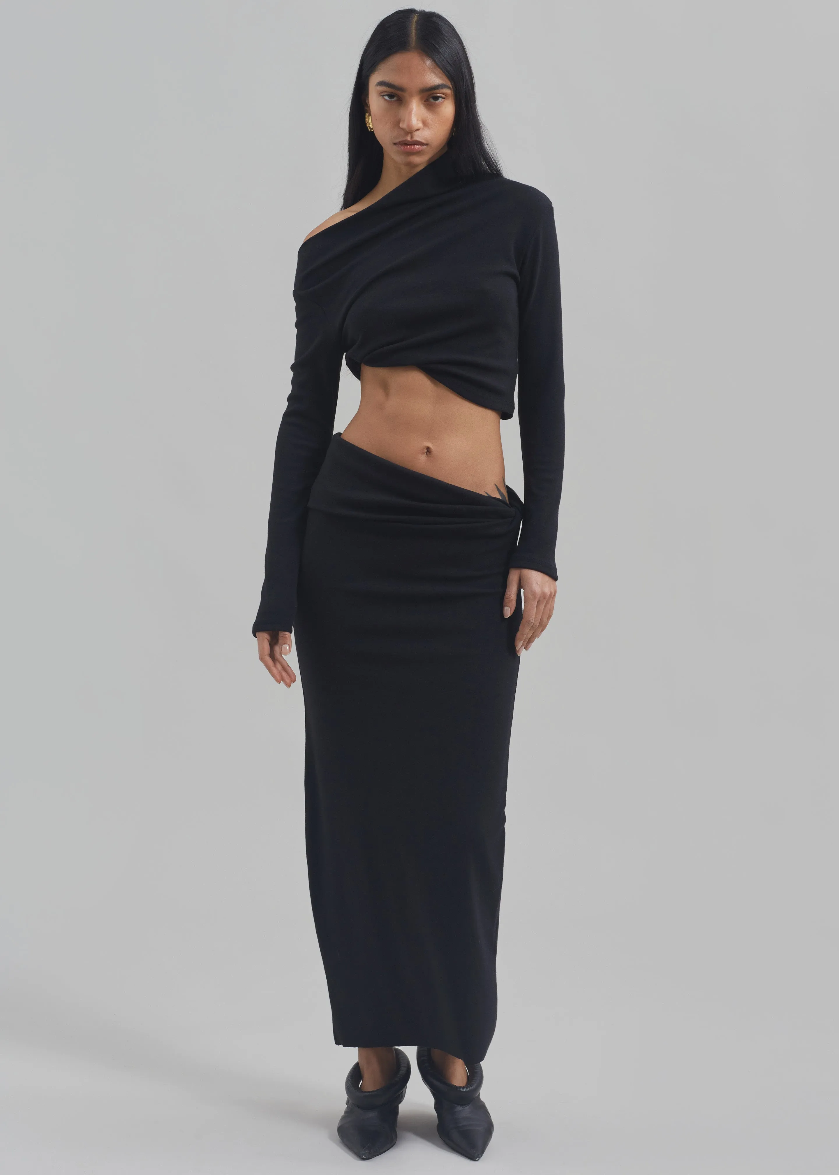 Margot Asymmetric Top - Black sold by Frankie Shop product image thumbnail 5