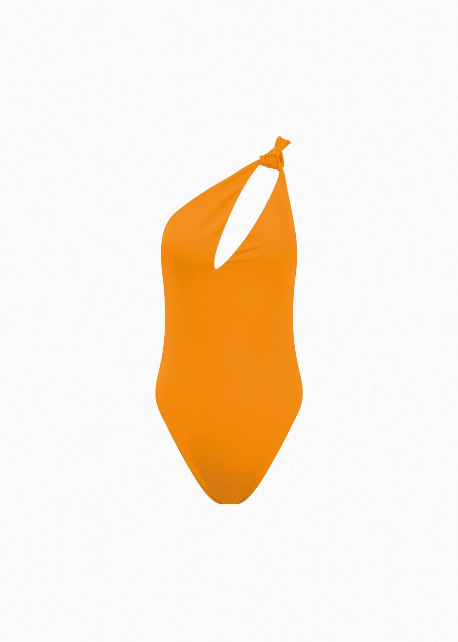 Aexae Knot One Piece Swimsuit - Orange sold by Frankie Shop product image thumbnail 3